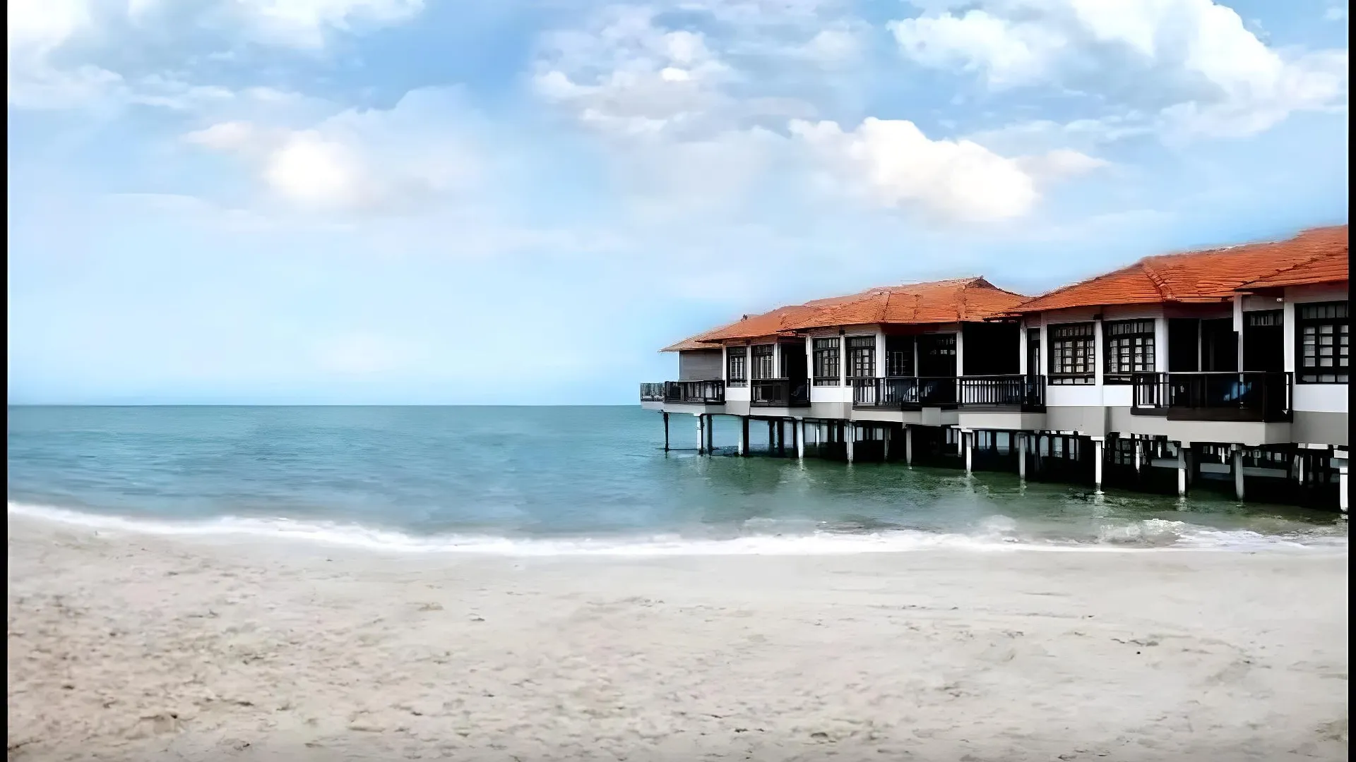 포트 딕슨 타만 투아 바투의 프라이빗 하우스 (m², 침실 4개, 프라이빗 욕실 3개) 3성급 싱글룸 수영장