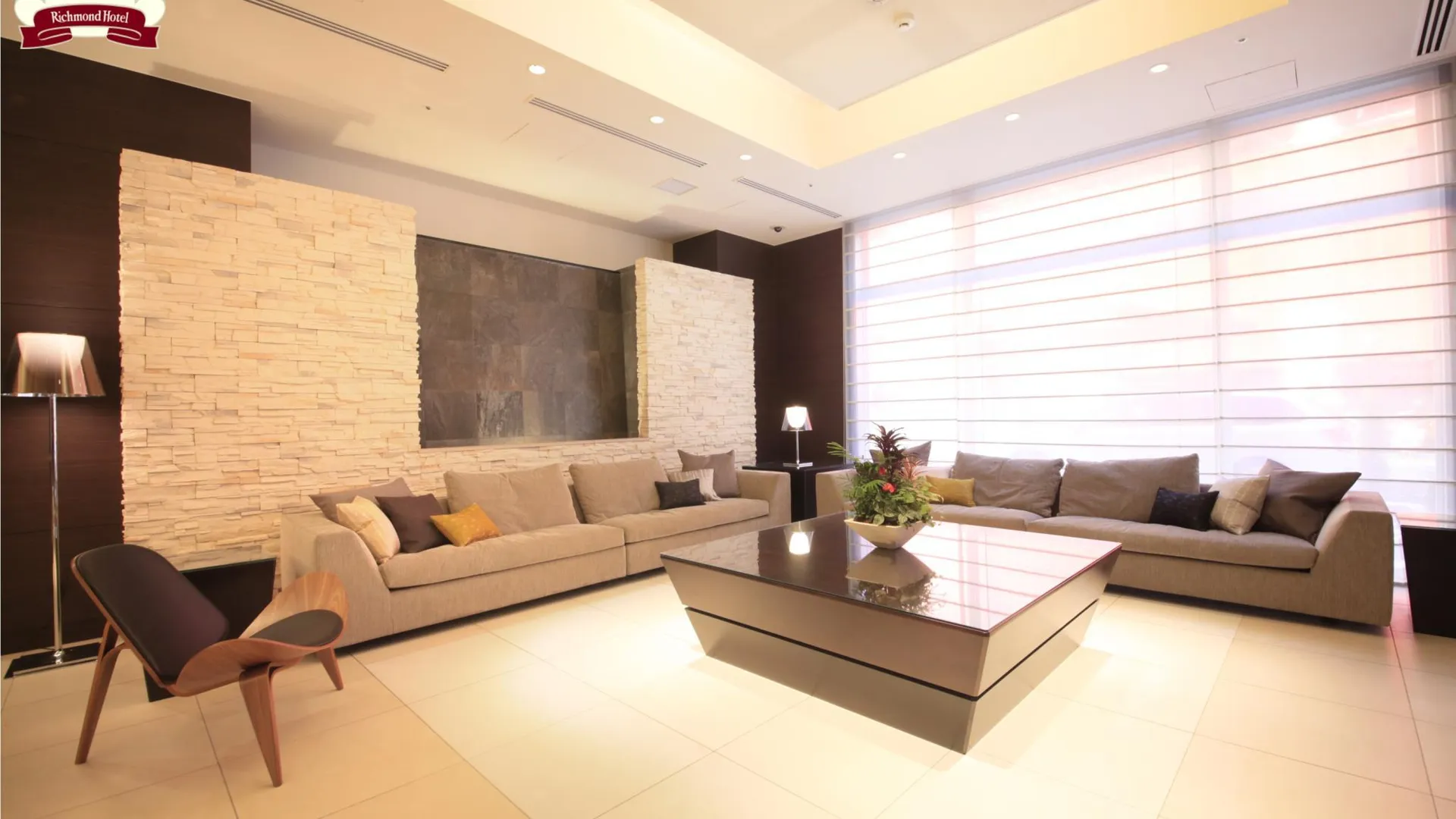 오사카 리치몬드 호텔 난바 다이코쿠초 3성급 호텔 로비