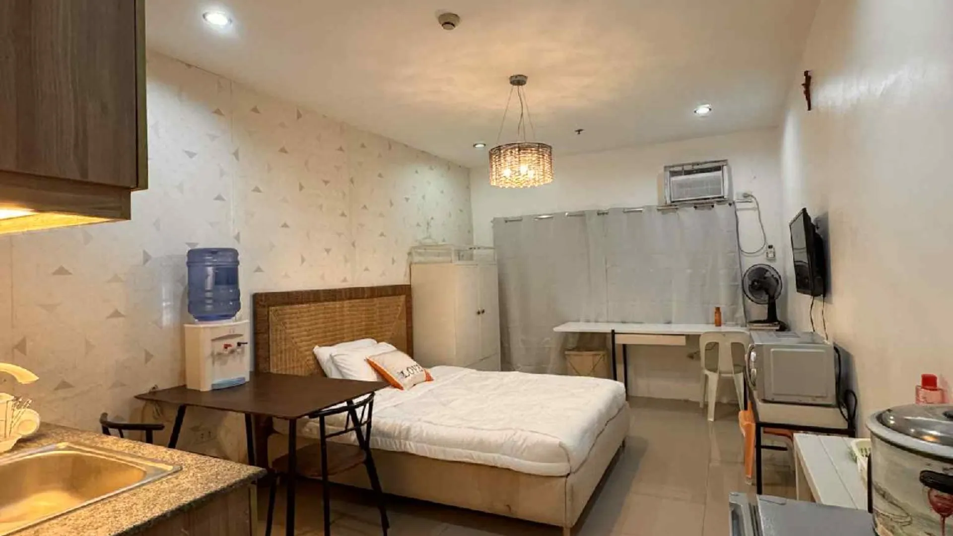 세부 푸엔테 오스메나의 아파트먼트 (m², 침실 1개, 프라이빗 욕실 1개) 2성급 싱글룸 객실