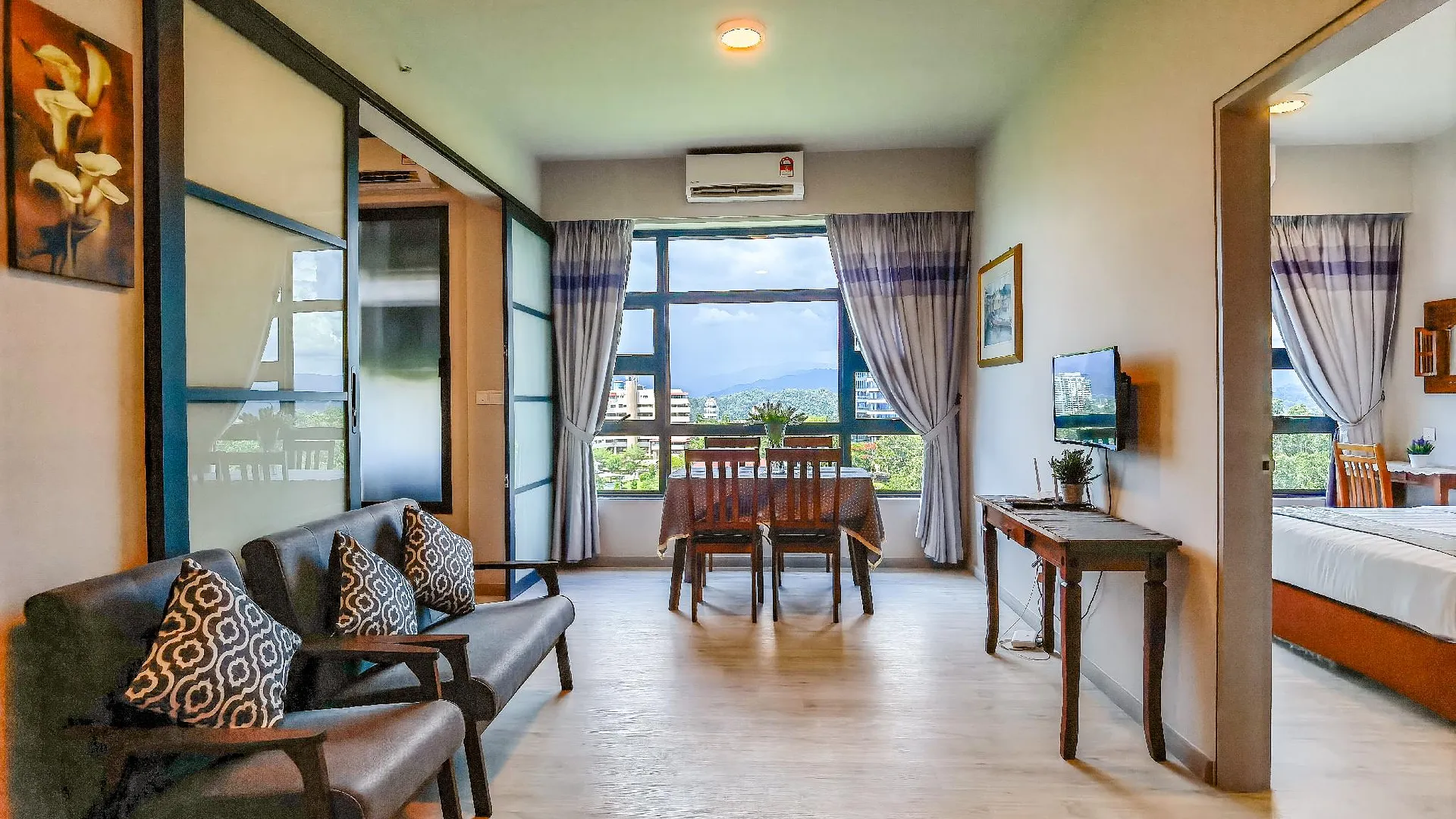 코타키나발루 Urban Seaview - Lavender Homes @ JQ | 2 Rooms 5pax 3성급 게스트하우스 수영장