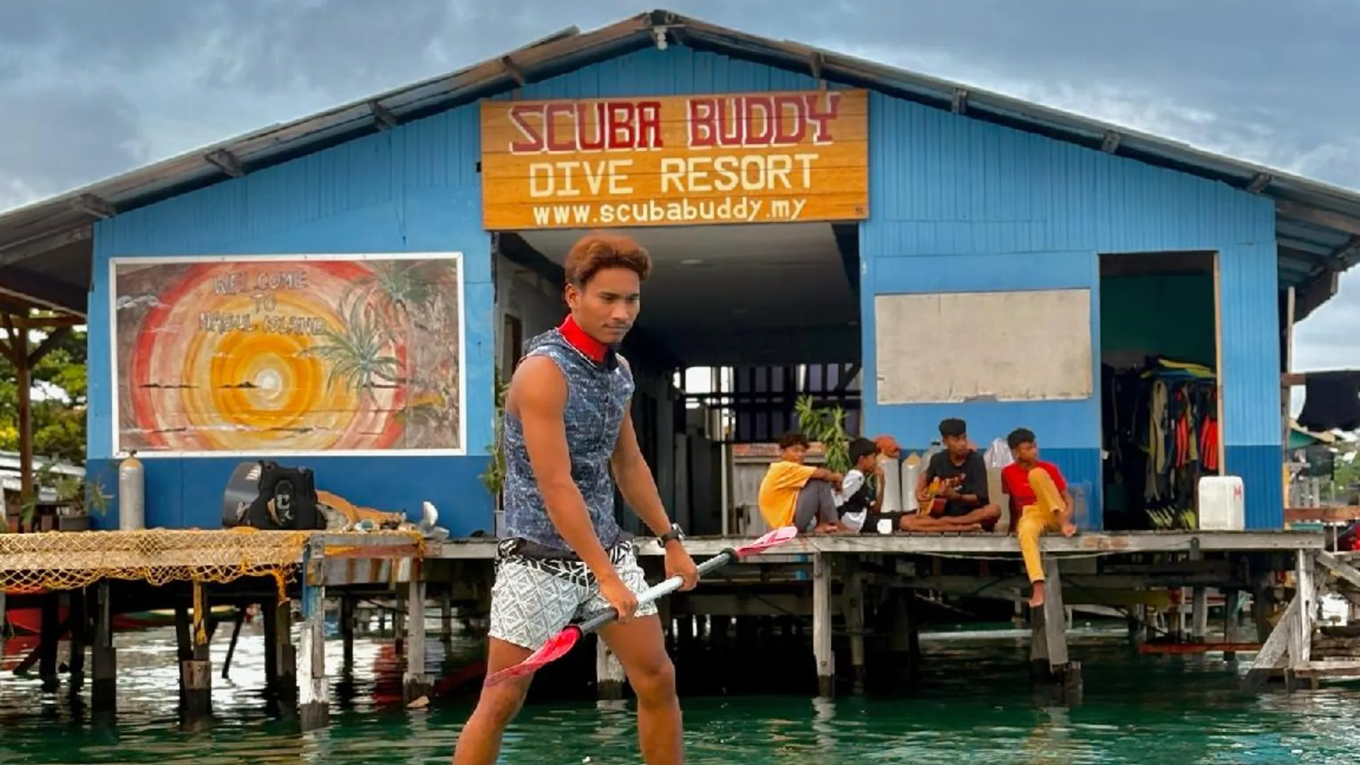 셈포르나 스쿠버 버디 마불 2성급 호텔 객실