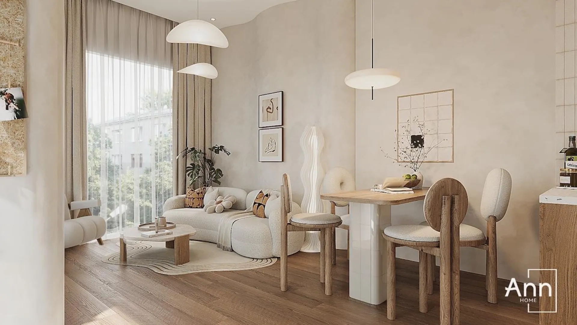 호치민 5군의 아파트먼트 (50m², 침실 1개, 프라이빗 욕실 1개) 4성급 싱글룸 외관