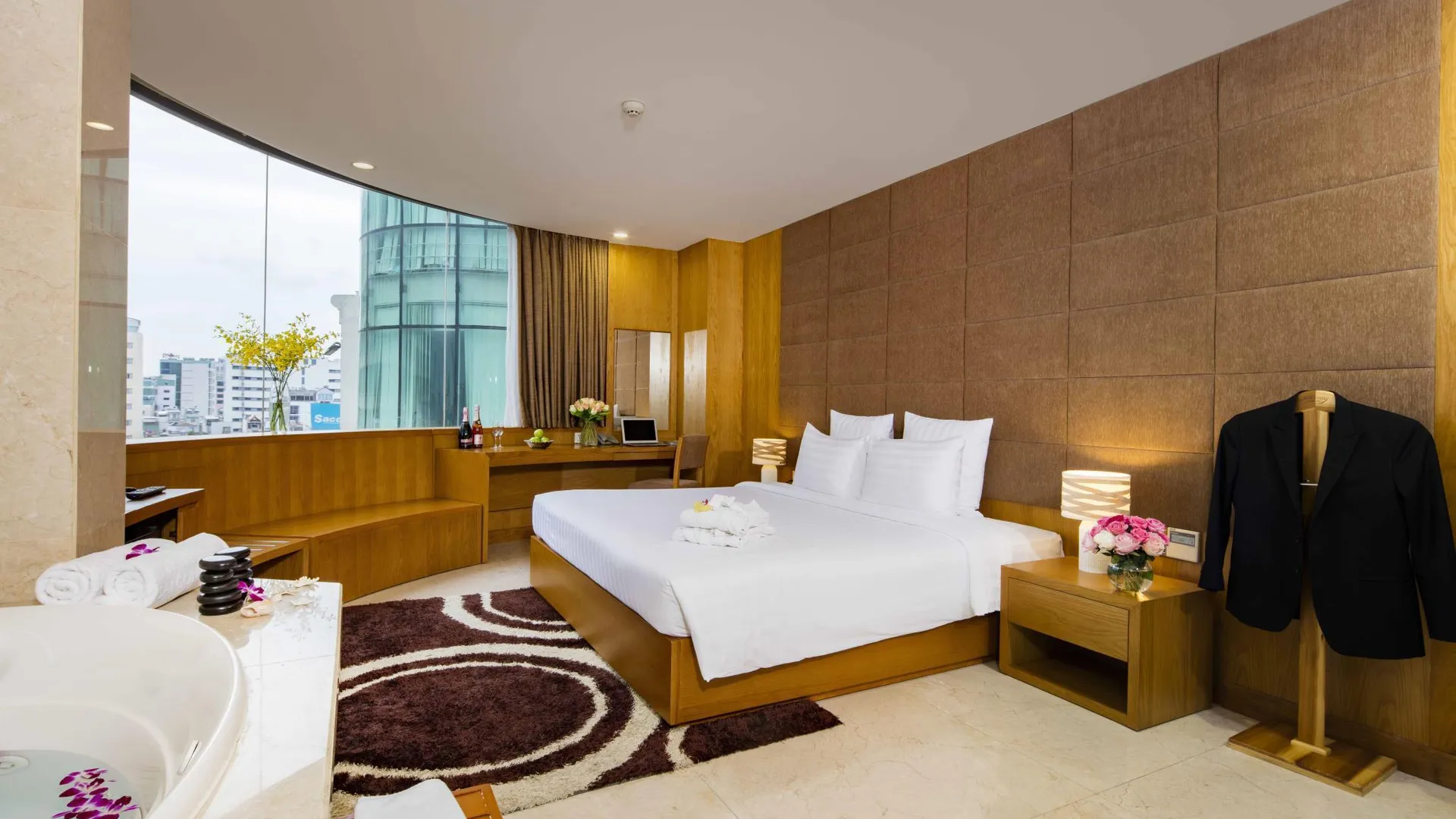 호치민 파라다이스 사이공 부티크 호텔 앤 스파 4성급 호텔 전망