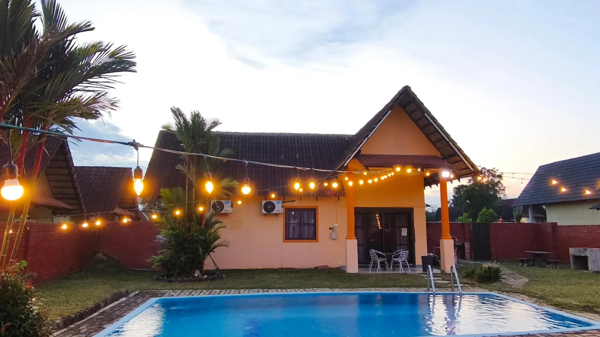 말라카 알러 가자의 방갈로 (m², 침실 3개, 프라이빗 욕실 2개) 4성급 게스트하우스 전망