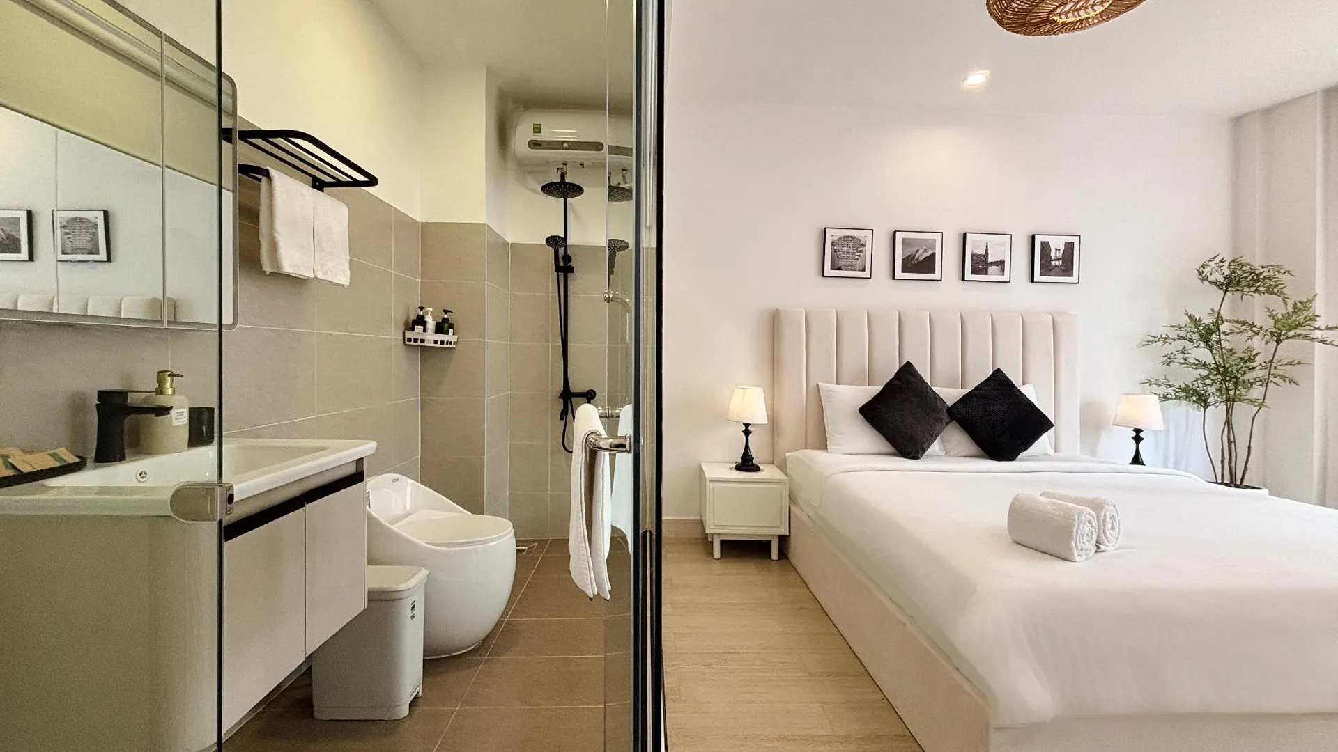 호치민 아마나 호텔 앤 레지던스 - 보티사우 3성급 호텔 스위트룸