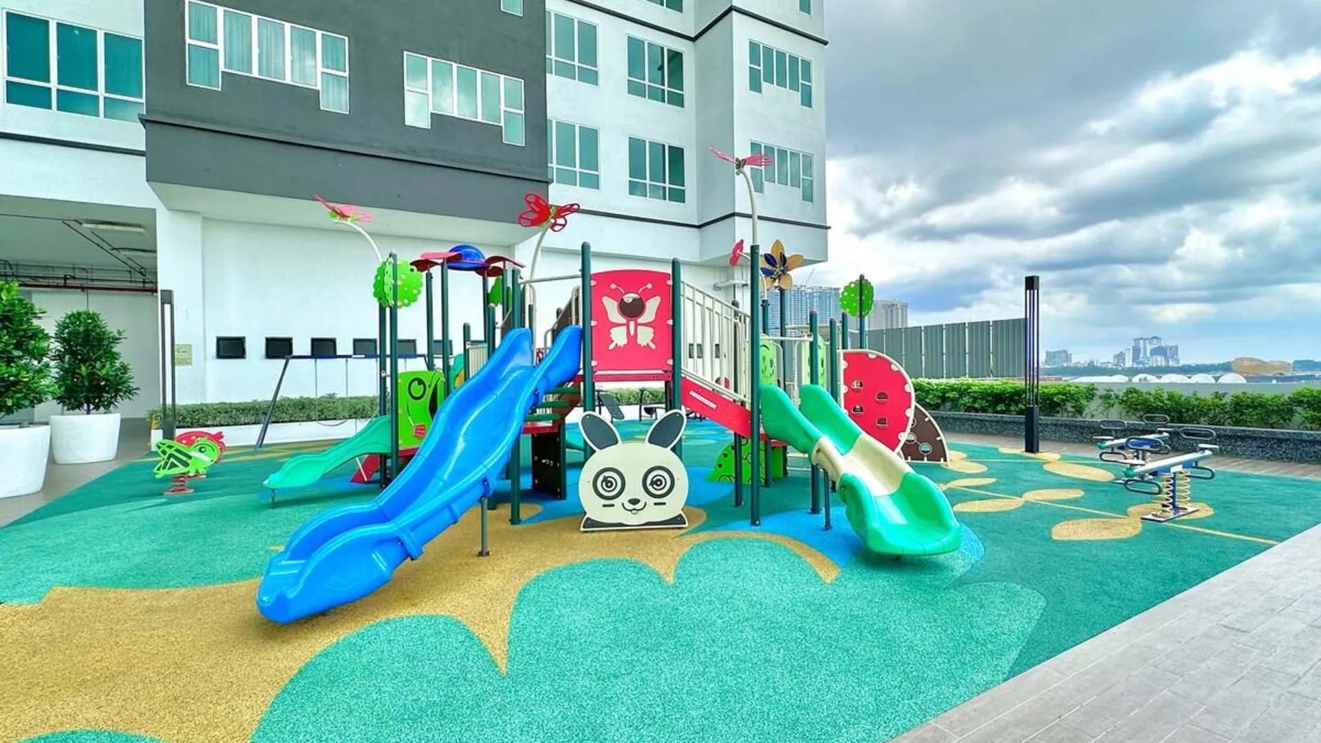 말라카 클레방의 프라이빗 하우스 (66m², 침실 2개, 프라이빗 욕실 2개) 4성급 싱글룸 부대시설