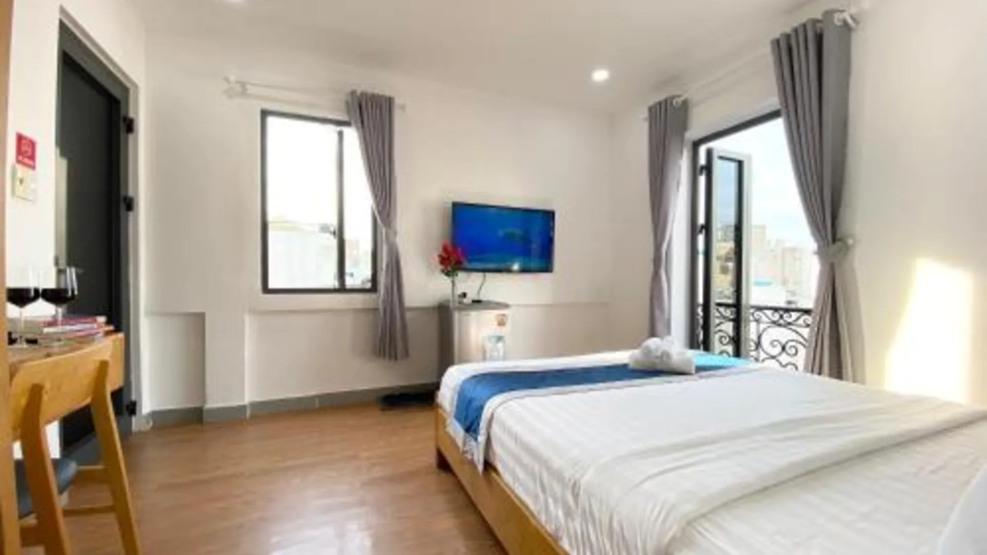 호치민 홈 어웨이 서비스 아파트먼트 4성급 호텔 스위트룸