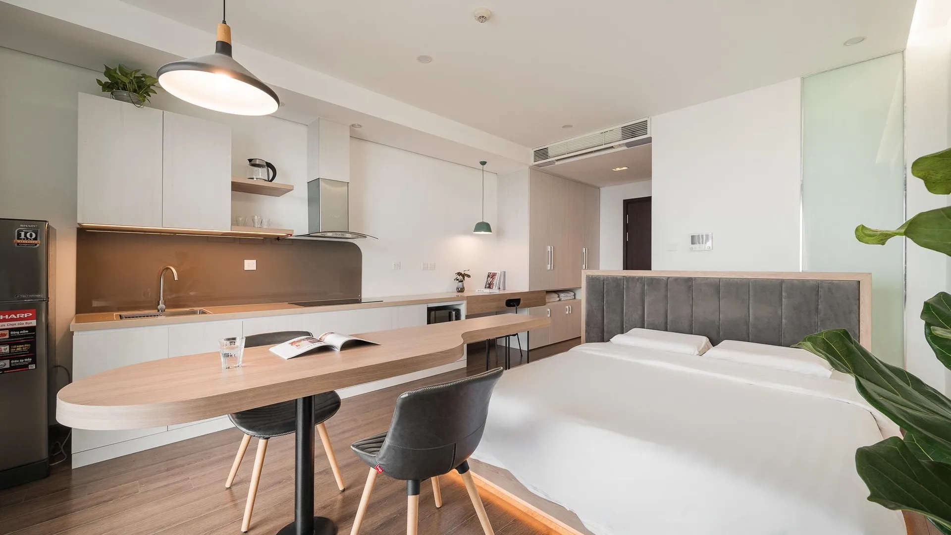 하노이 빈홈 디캐피탈 아파트먼트 5성급 호텔 레스토랑