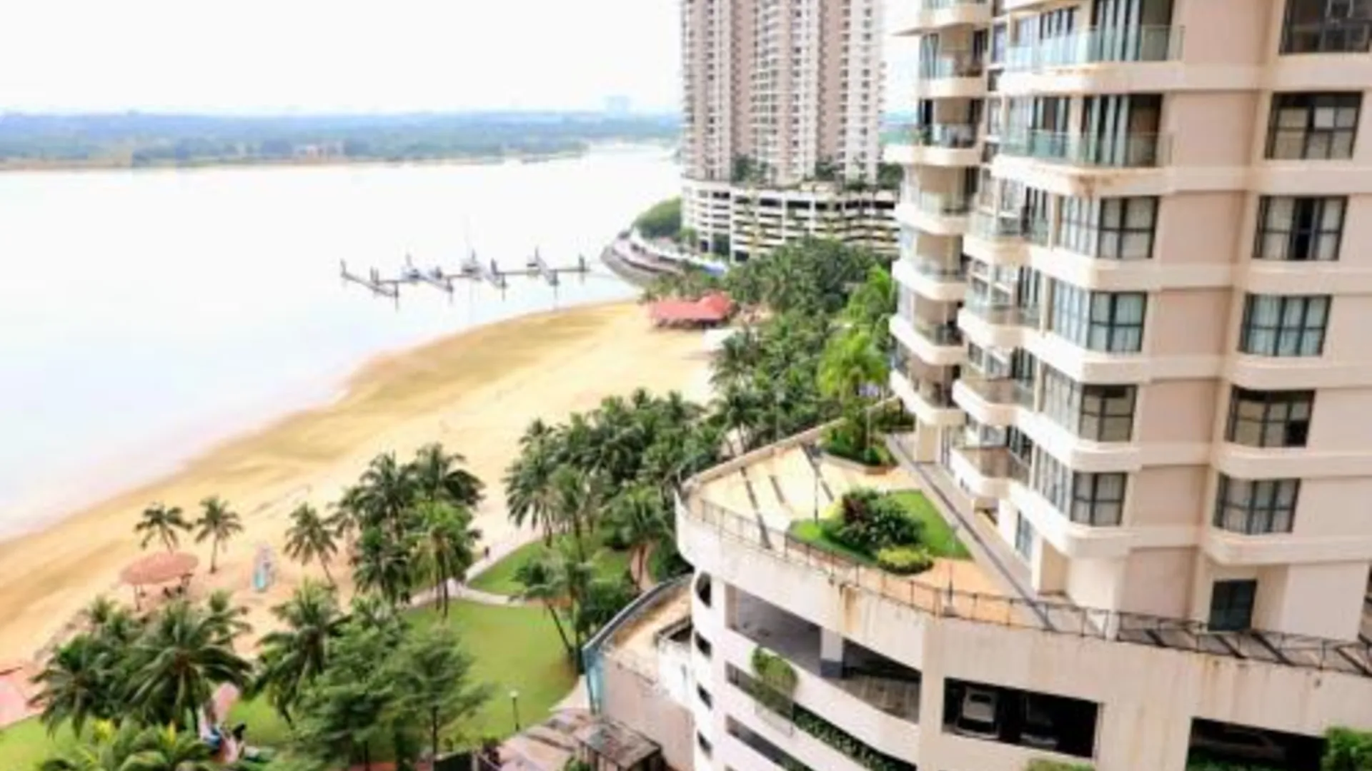 조호바루 / 조호르바루 당가베이의 아파트먼트 (75m², 침실 2개, 프라이빗 욕실 2개) 3성급 게스트하우스 레스토랑