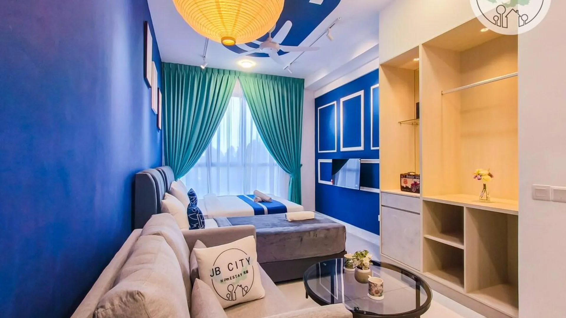 조호바루 / 조호르바루 스쿠다이의 프라이빗 하우스 (45m², 침실 1개, 프라이빗 욕실 1개) 3성급 싱글룸 스위트룸