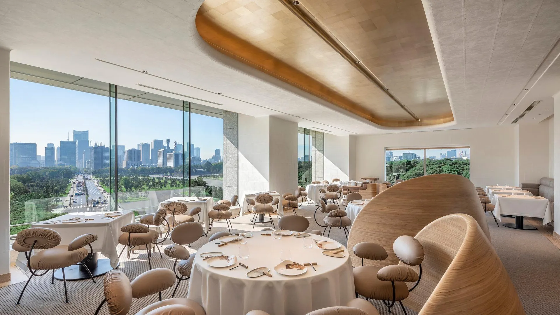 도쿄 / 동경 팰리스 호텔 도쿄 5성급 호텔 레스토랑