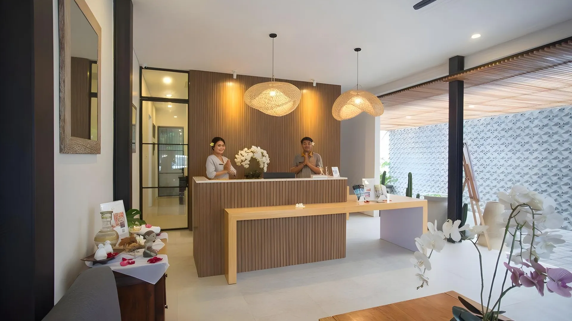 발리 더 콘스 빌라 발리 스미냑 5성급 호텔 수영장