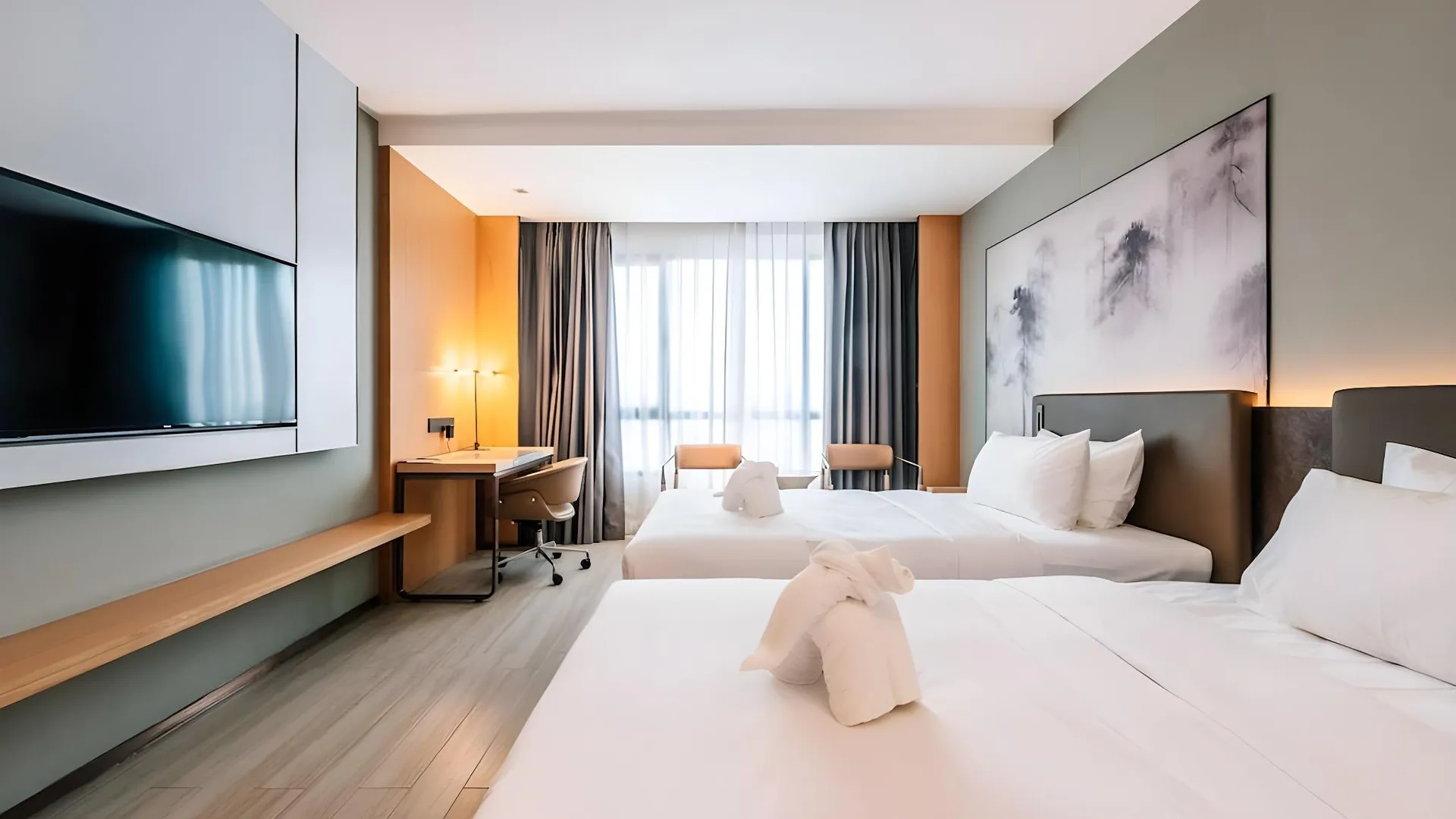 방콕 라이케 호텔 4성급 호텔 스위트룸