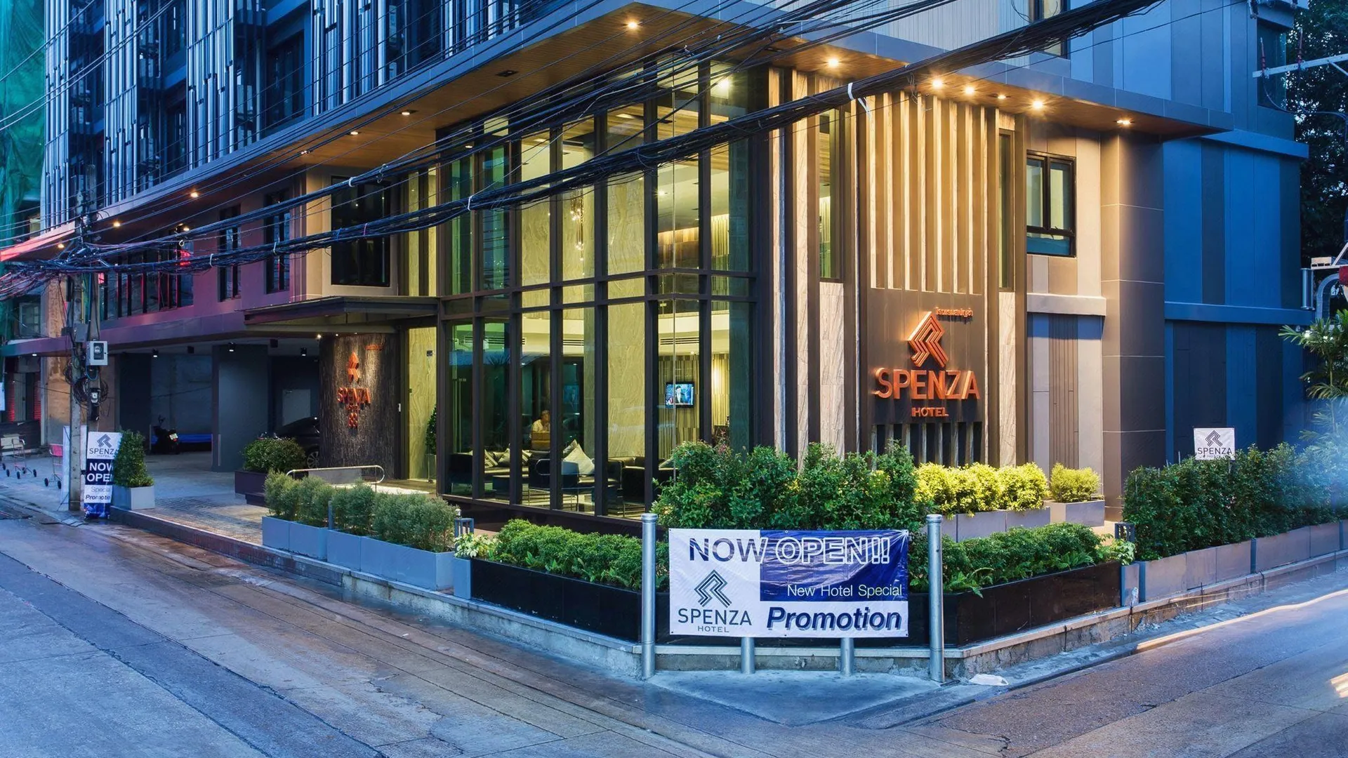 방콕 스펜자 호텔 3성급 호텔 레스토랑