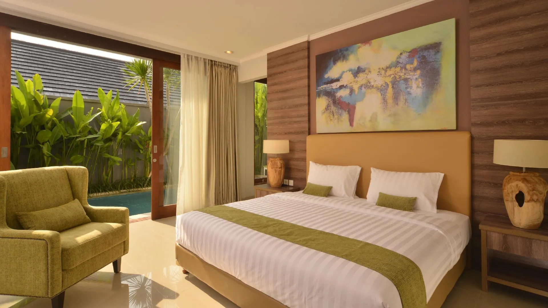 발리 소티스 빌라 창구 4성급 호텔 전망