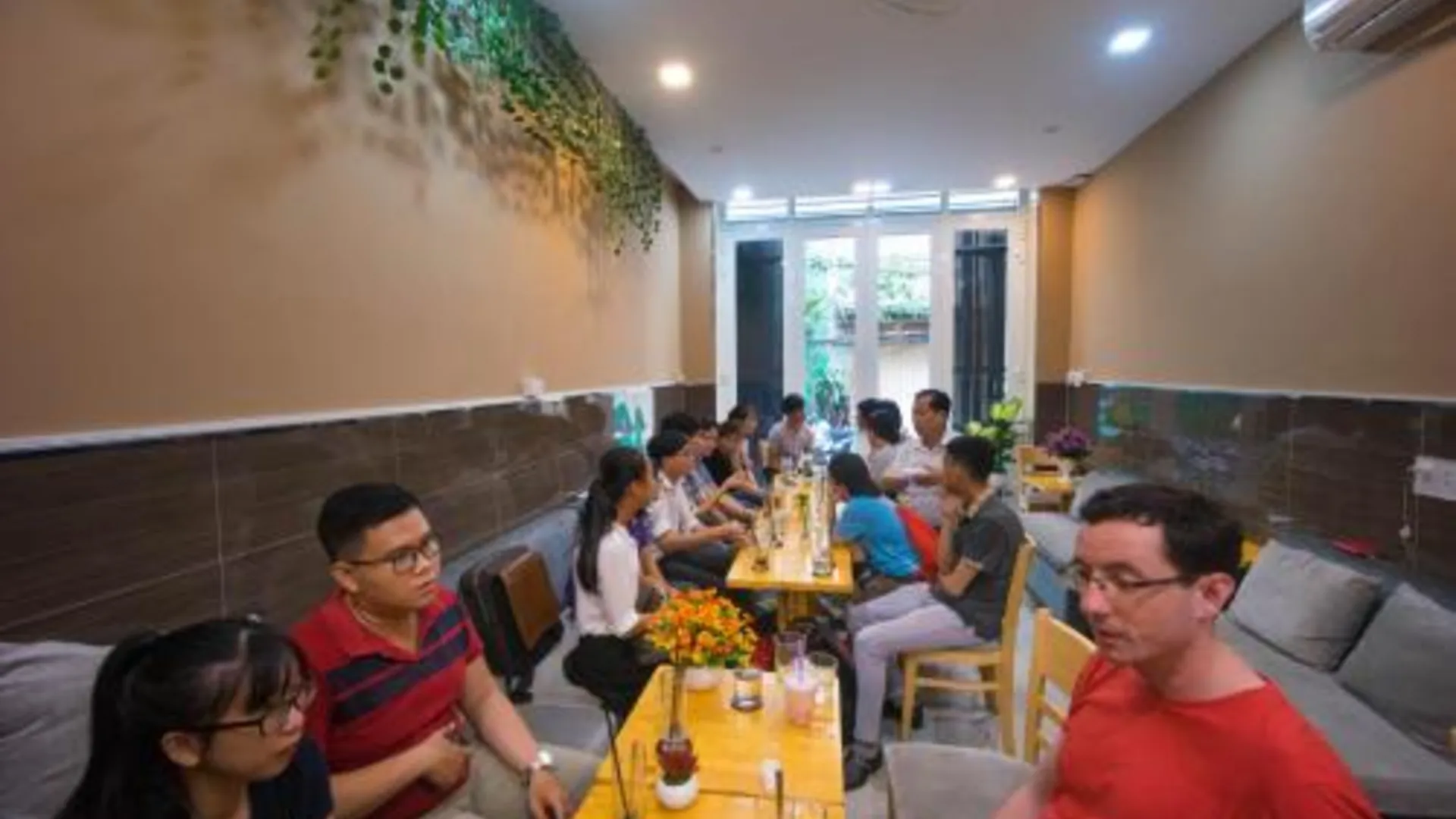 호치민 랭귀지 익스체인지 호스텔 1 호텔 수영장