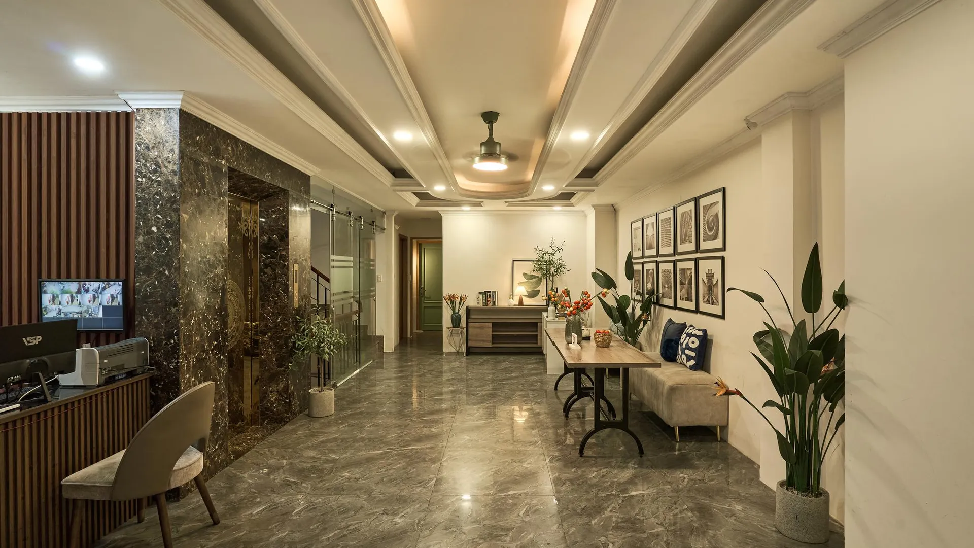 호치민 더 패션 호텔 에어포트 - 탄손낫까지 5분 3성급 호텔 로비