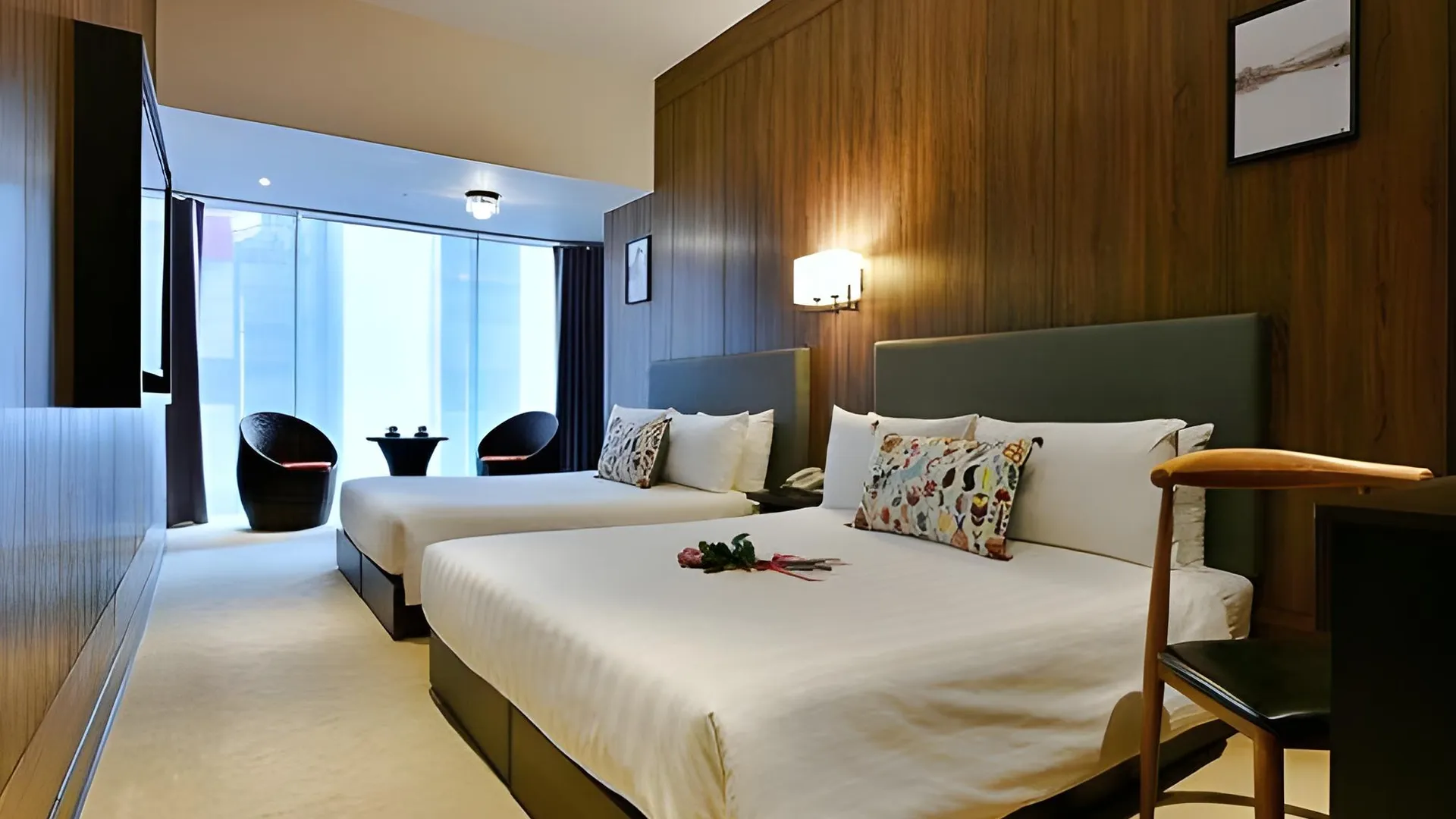 타이베이 마예르 인 3성급 호텔 전망