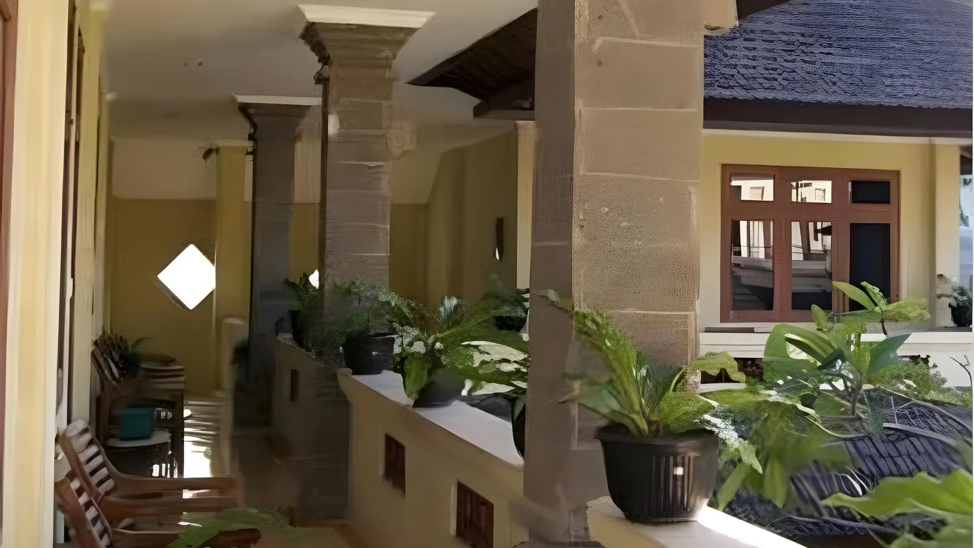 발리 푸리 번가 인 1성급 호텔 객실