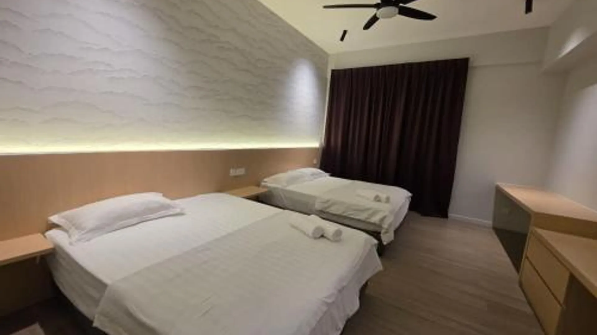 코타키나발루 시티 센터의 프라이빗 하우스 (m², 침실 2개, 프라이빗 욕실 2개) 3성급 게스트하우스 객실