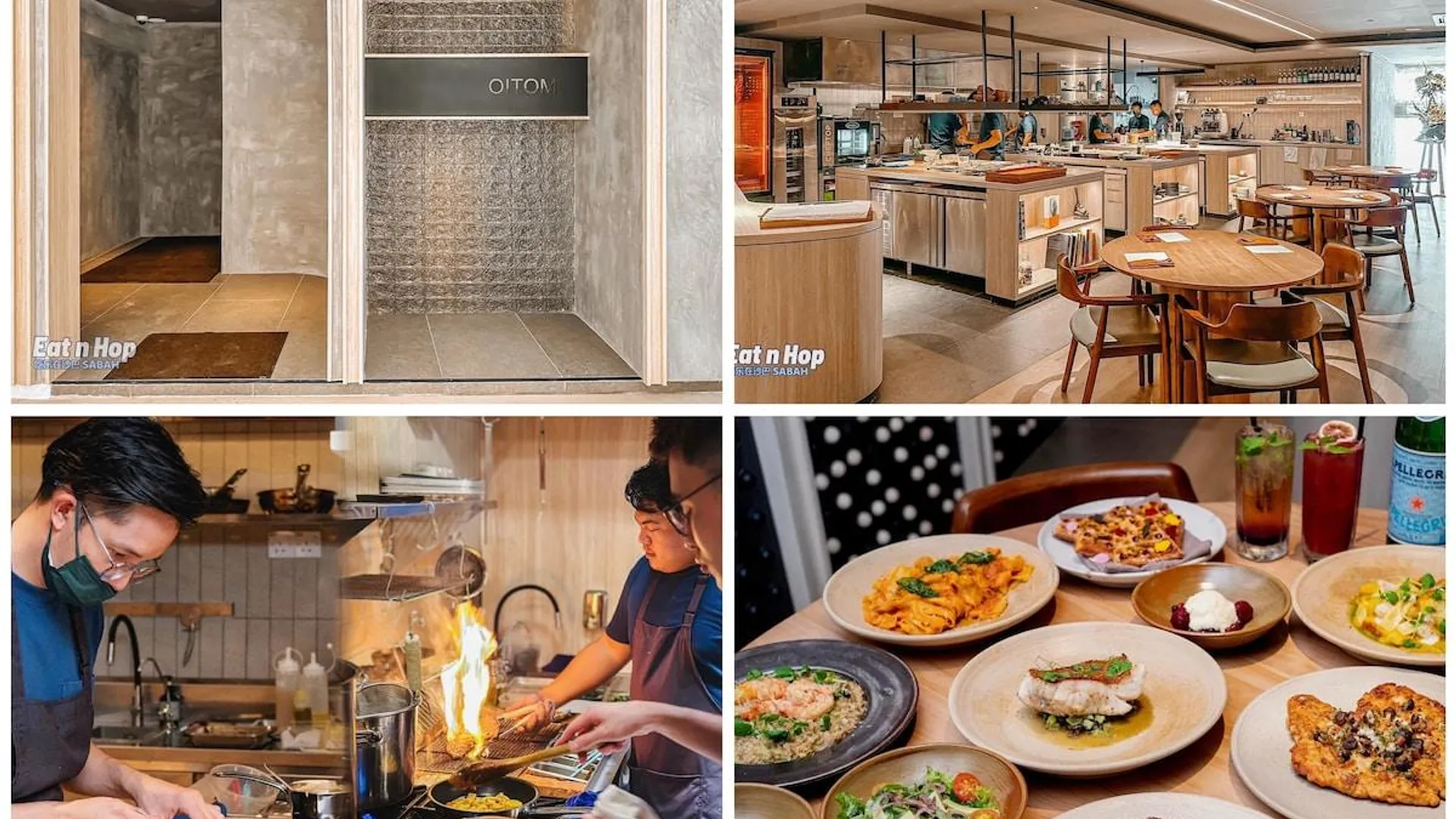 코타키나발루 [location not yet specified]의 프라이빗 하우스 (68m², 침실 2개, 프라이빗 욕실 1개) 3성급 싱글룸 레스토랑