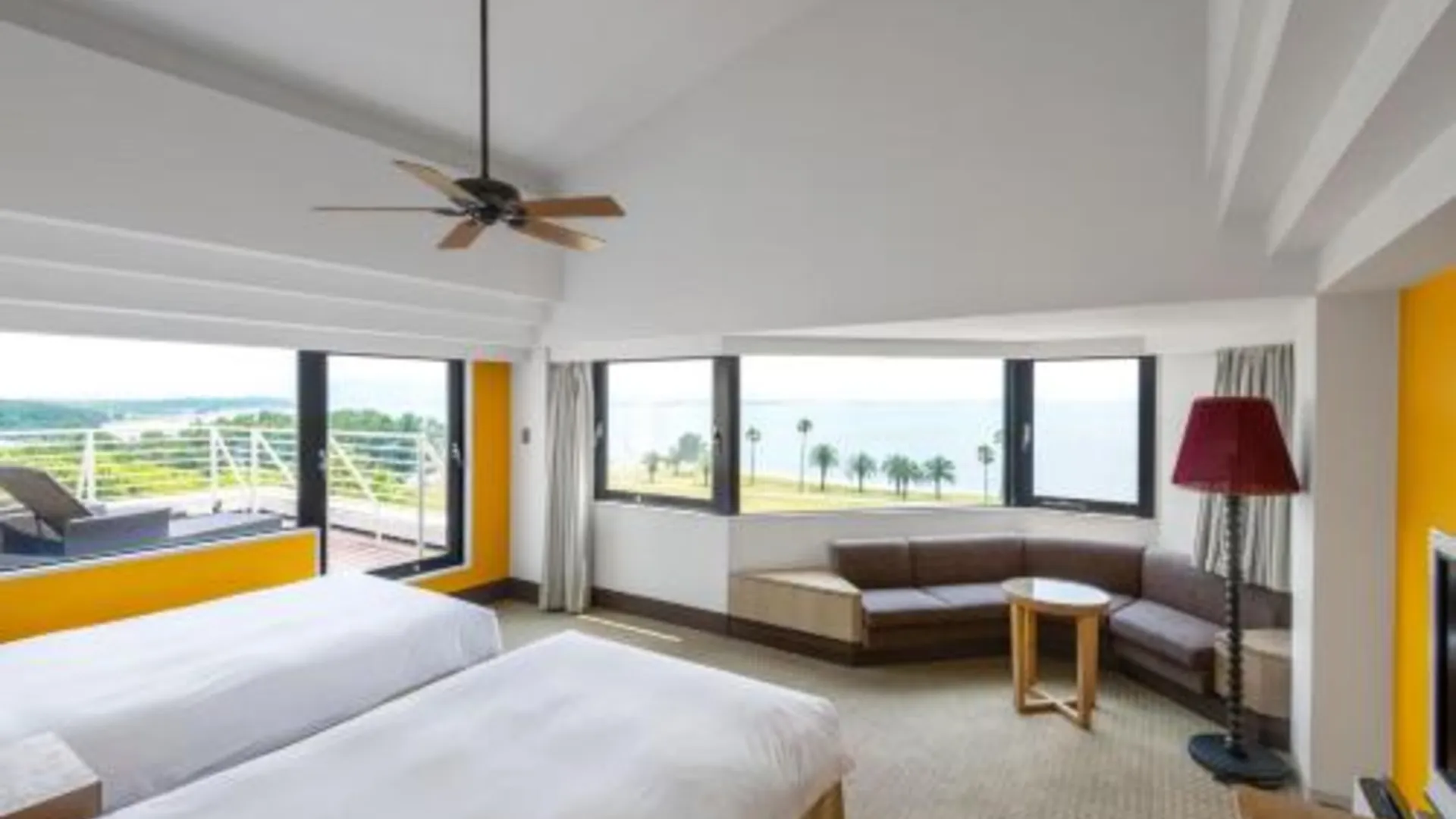 후쿠오카 더 루이간스 스파 앤 리조트 5성급 호텔 전망