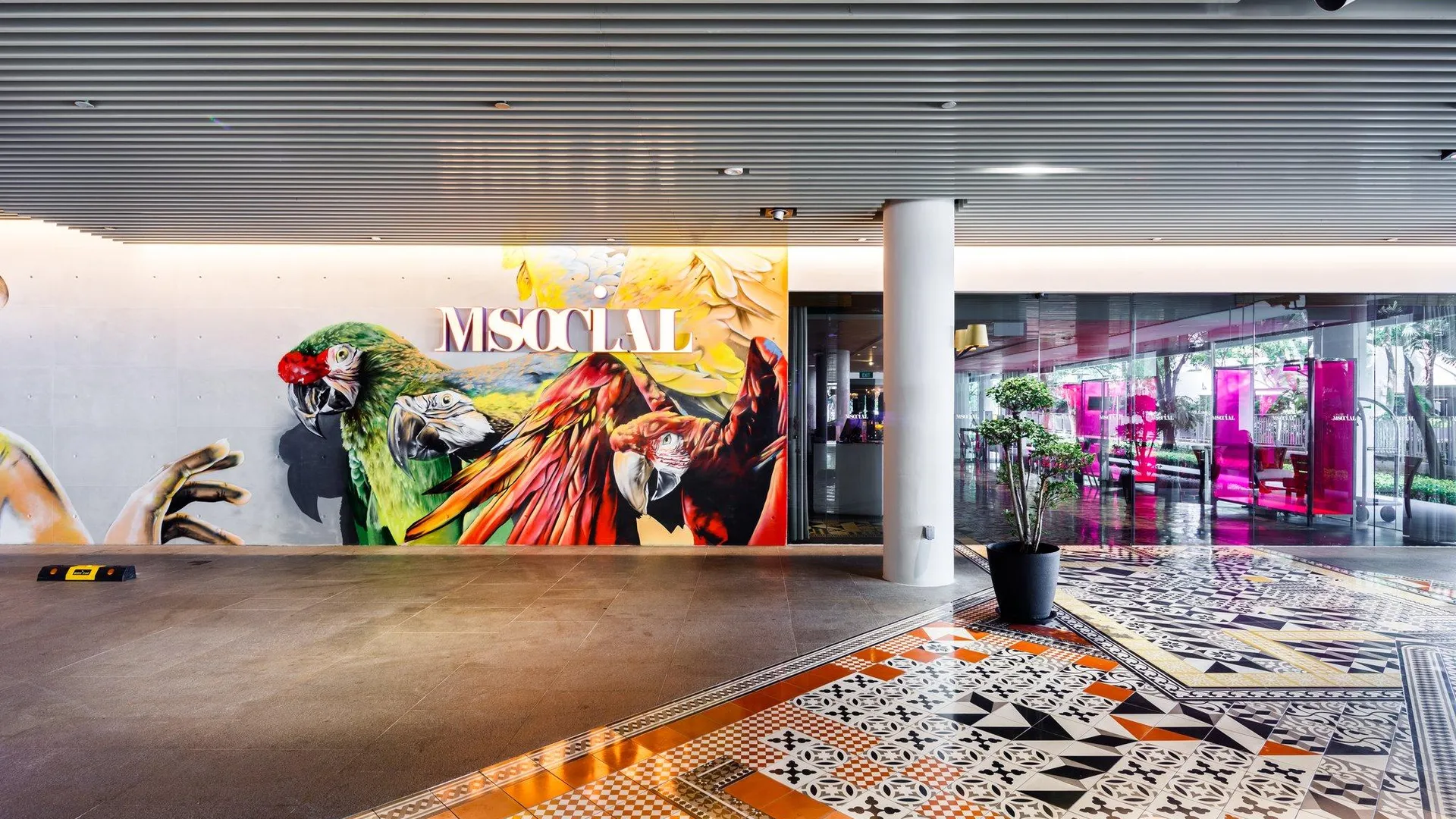 싱가포르 M 소셜 싱가포르 4성급 호텔 객실