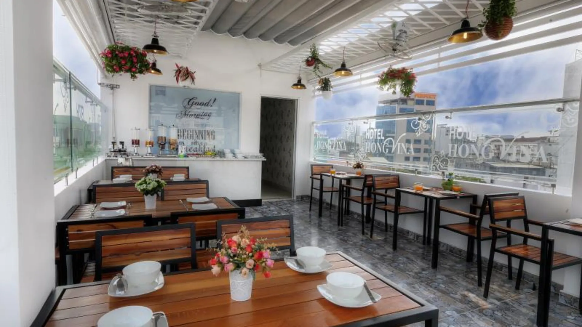 호치민 반 안 럭셔리 호텔 2성급 호텔 레스토랑