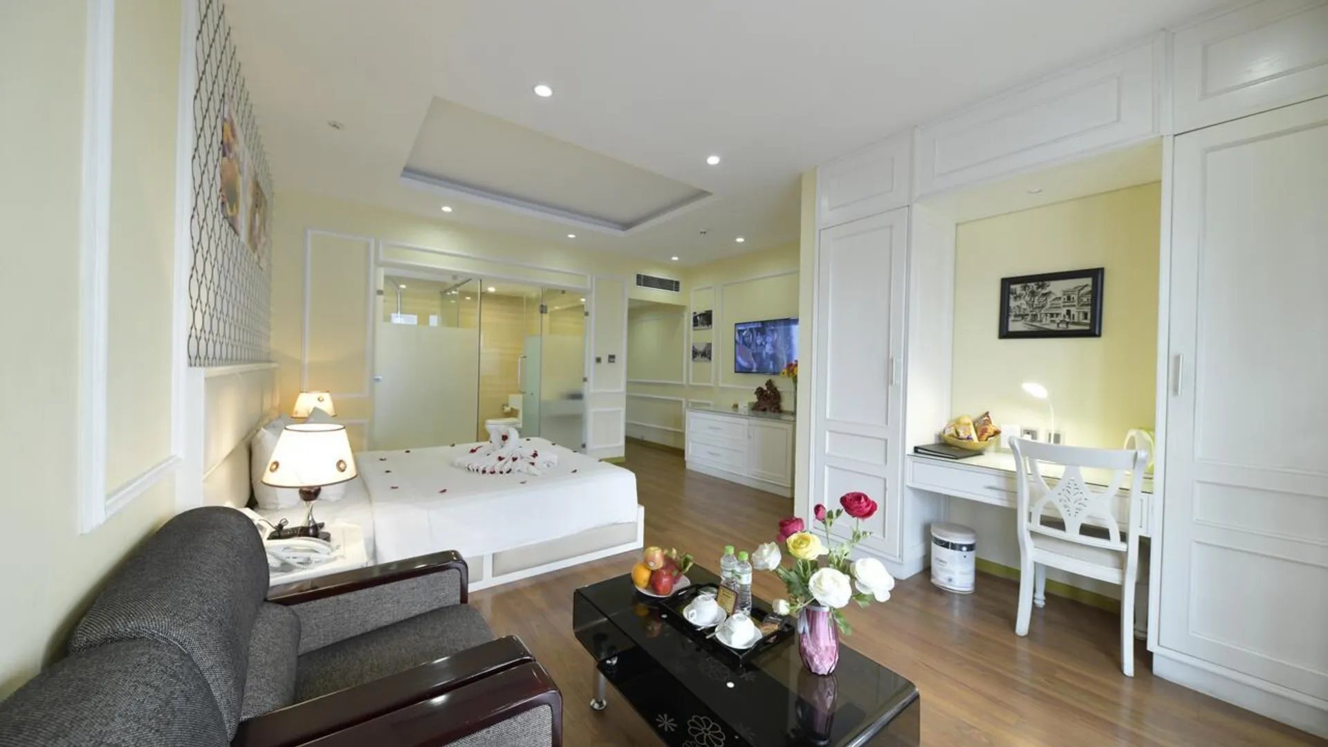 하노이 하노이 HM 부티크 호텔 3성급 호텔 객실