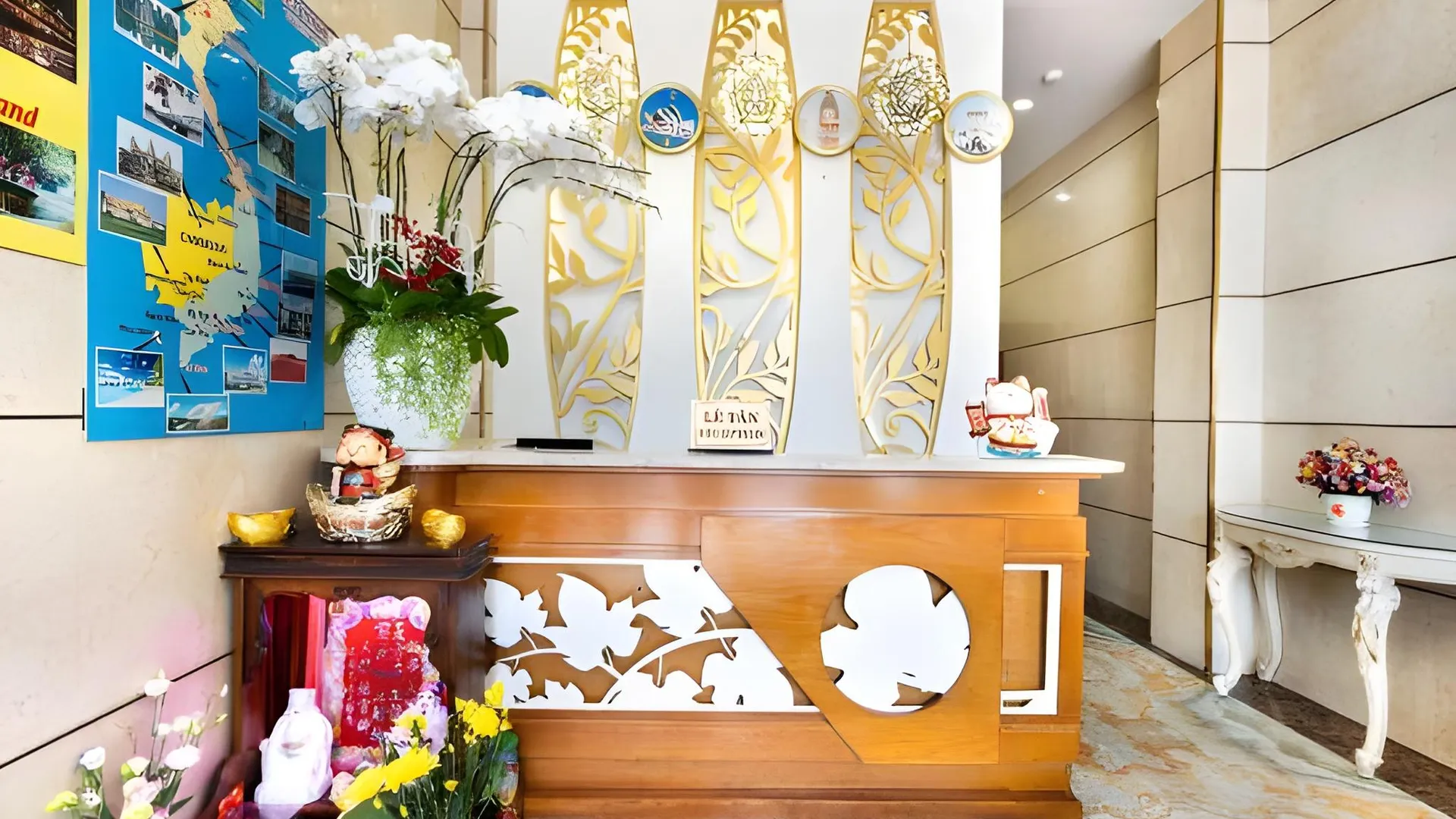 호치민 루나 호텔 사이공 센터 3성급 호텔 레스토랑