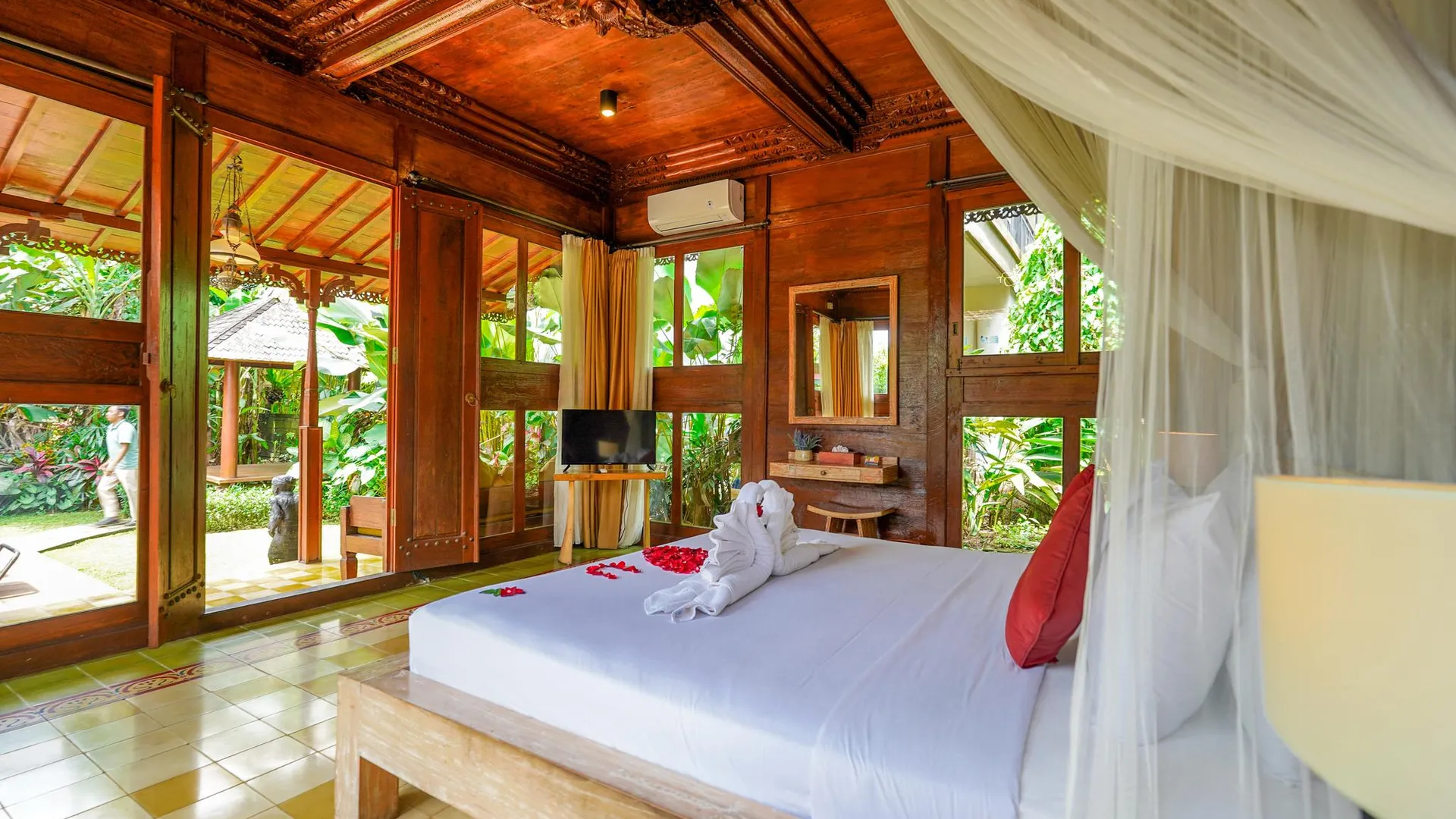 발리 우붓 헤븐 페네스타난 빌라 4성급 호텔 전망