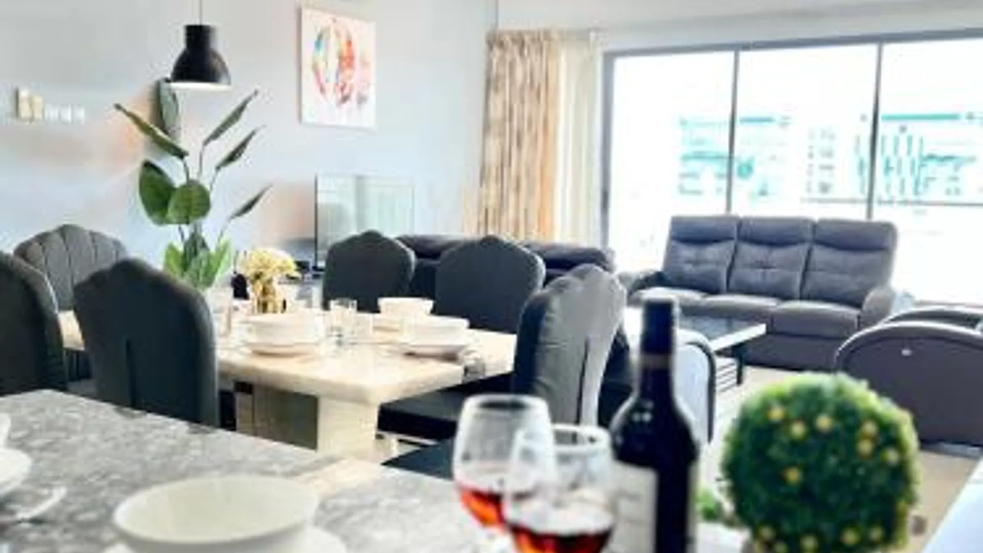 코타키나발루 AJ 스위트 앳 로프트 이마고 KK 4성급 게스트하우스 부대시설