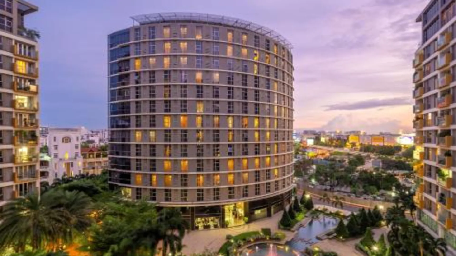 호치민 사이공 공항 블루스카이 서비스 아파트먼트 4성급 호텔 로비