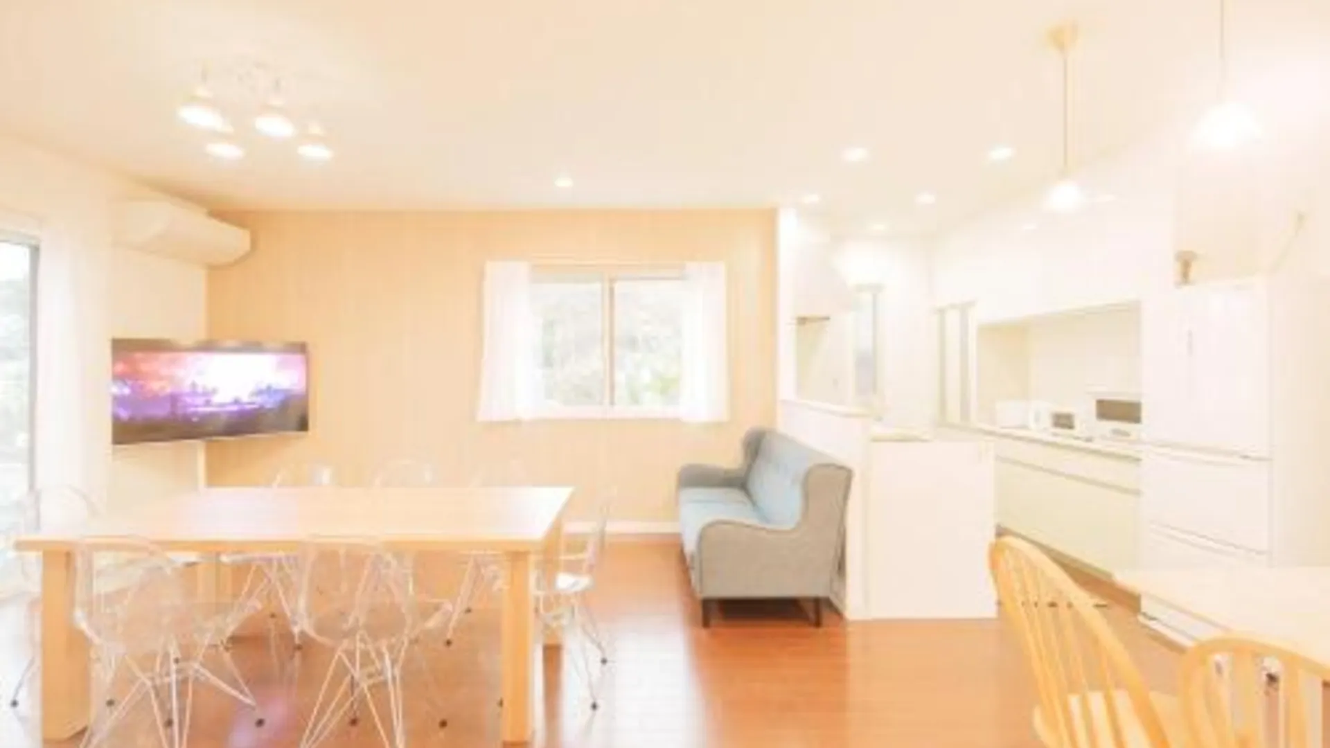 후쿠오카 Itoshima inn 海 山 川が目の前でベッド8台 4LDK 一棟貸し 4성급 싱글룸 로비