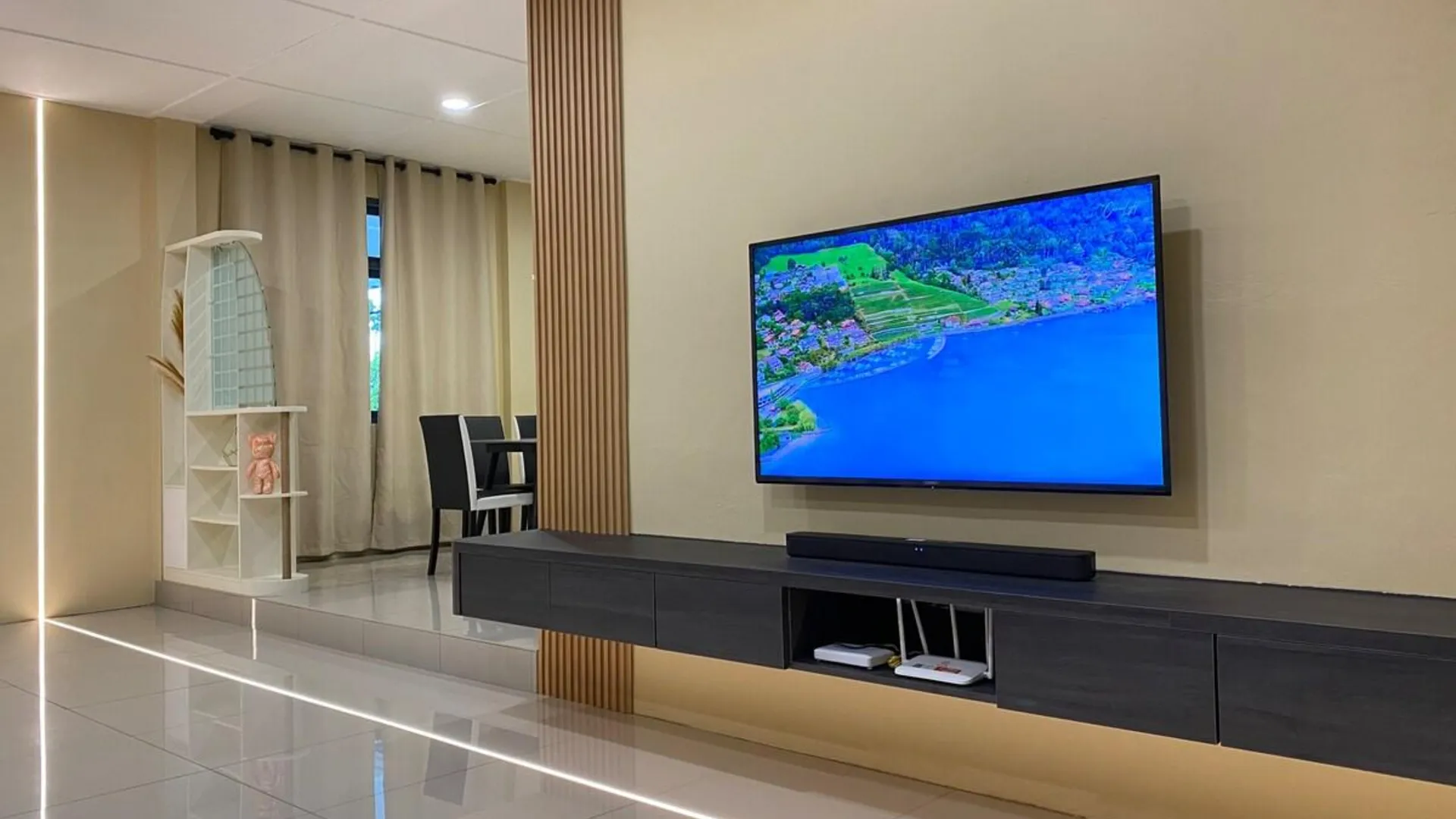 스리 아만 스리 아만의 프라이빗 하우스 (5622m², 침실 4개, 프라이빗 욕실 3개) 5성급 호텔 전망