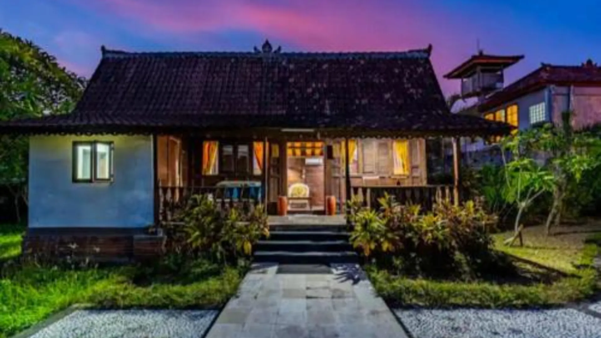 발리 Bungalow Soka 4성급 싱글룸 로비