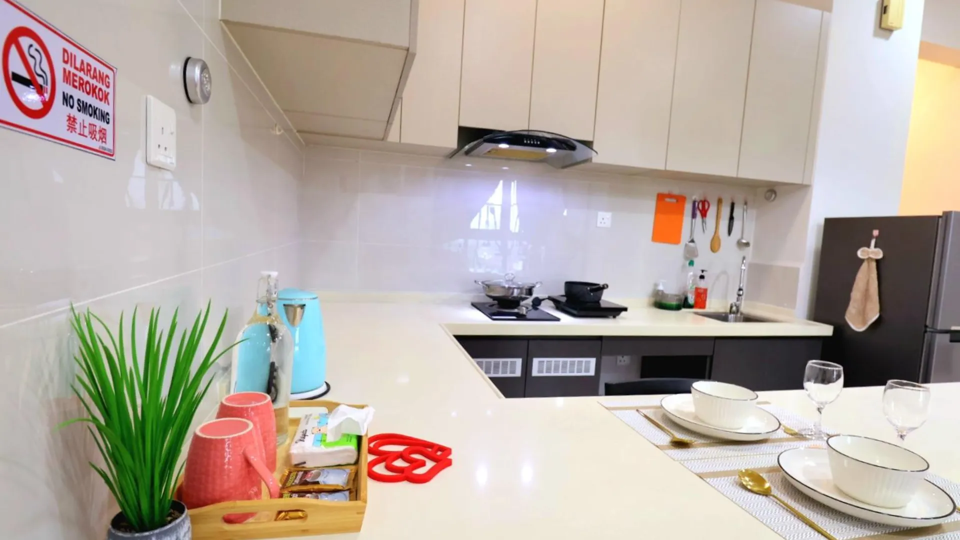 조호바루 / 조호르바루 당가베이의 아파트먼트 (550m², 침실 1개, 프라이빗 욕실 1개) 3성급 게스트하우스 레스토랑