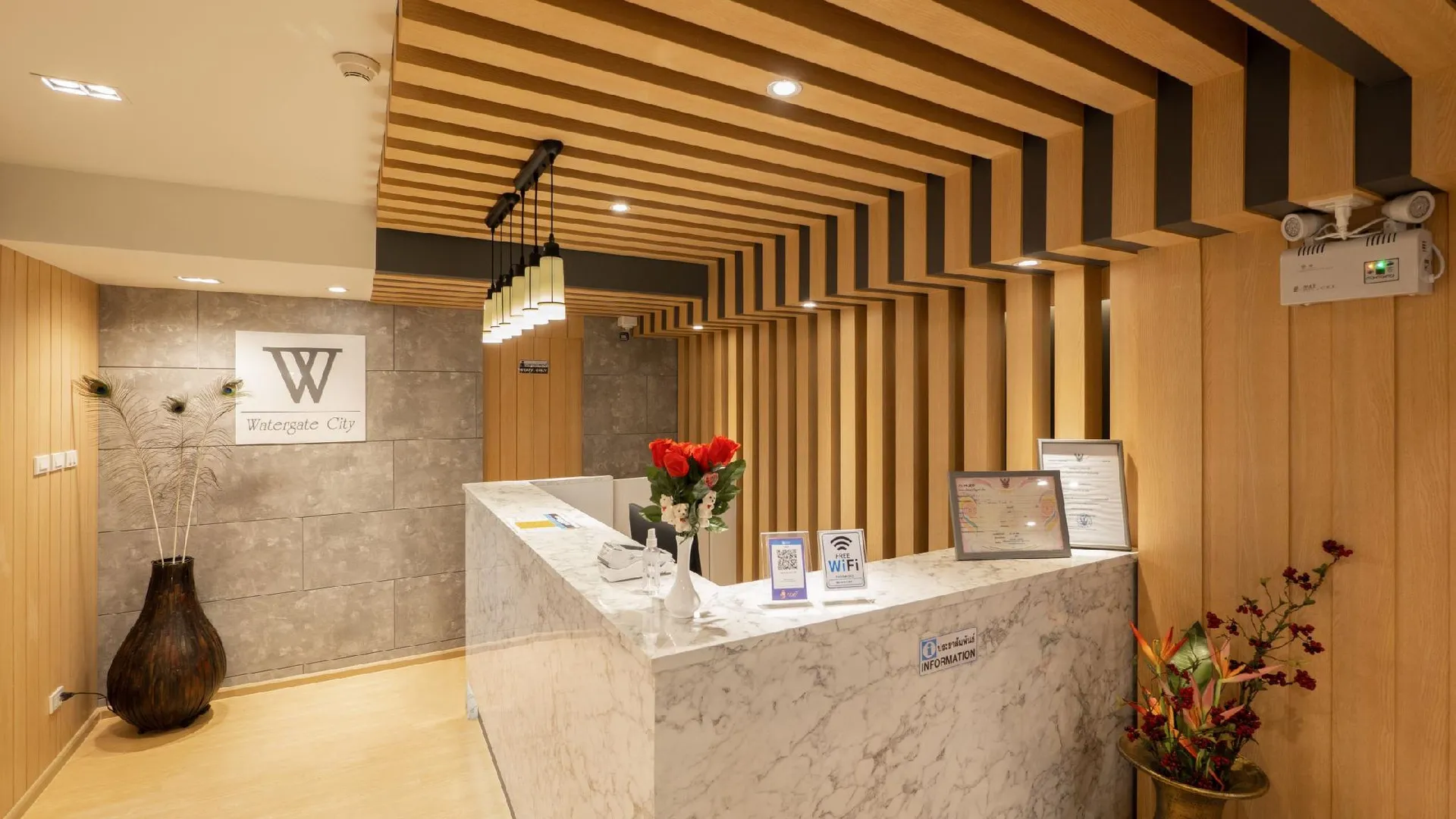 방콕 워터게이트 시티 3성급 호텔 레스토랑