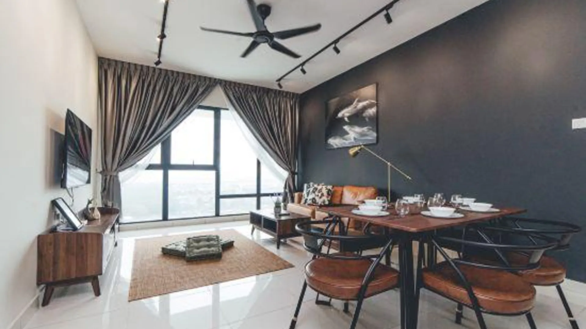 조호바루 / 조호르바루 Wooden Sand MosaicSouthkey 3BR w bathtub Midvalley 3성급 호텔 객실