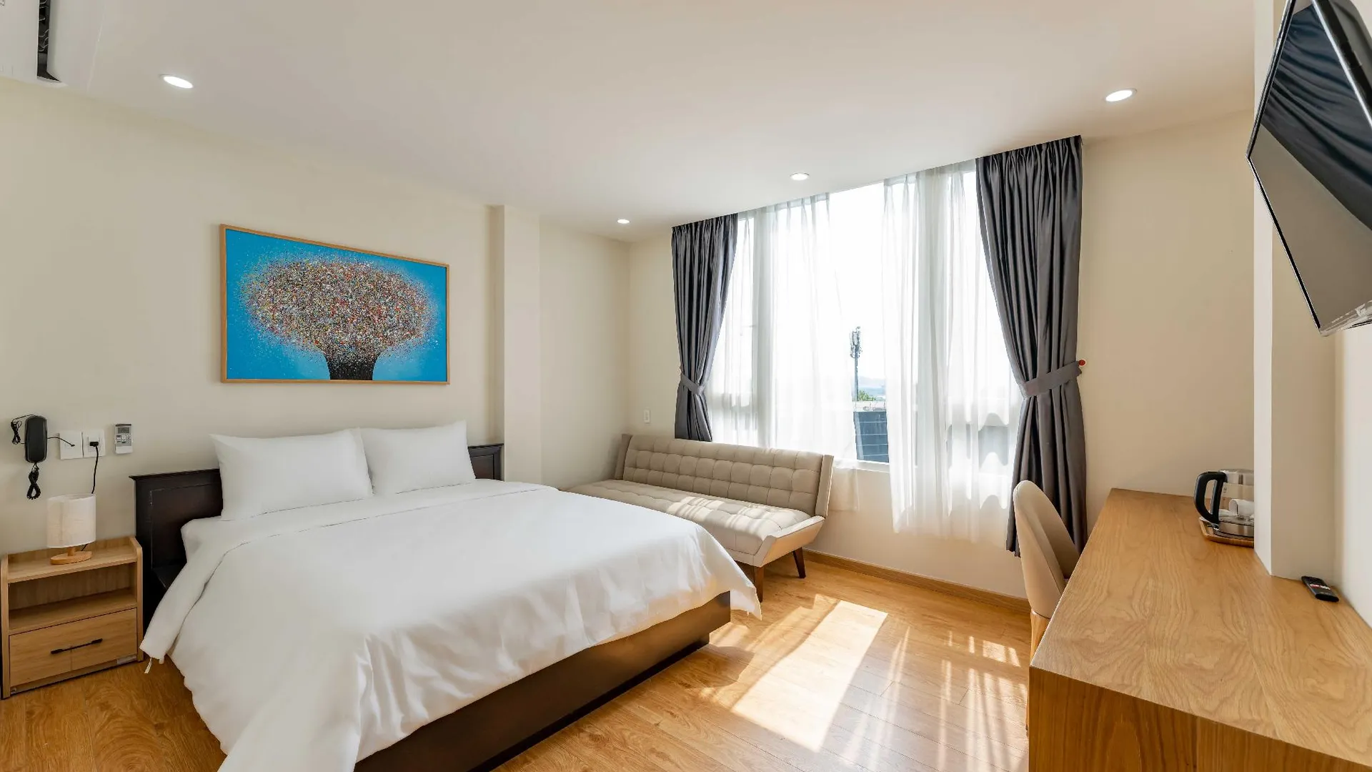 호치민 에도야 호텔 동 코이 3성급 호텔 전망