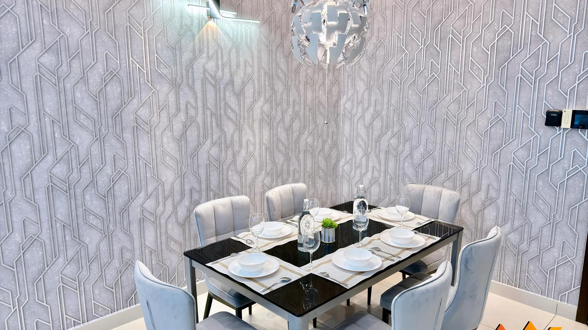 조호바루 / 조호르바루 조호바루의 아파트먼트 (138m², 침실 3개, 프라이빗 욕실 2개) 4성급 싱글룸 레스토랑