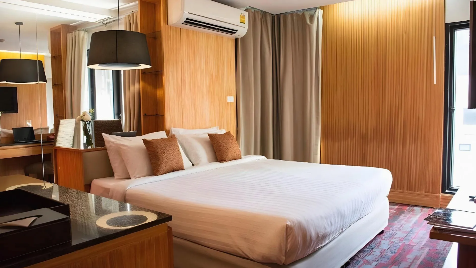 방콕 탱고 바이브런트 리빙 호텔 4성급 호텔 전망