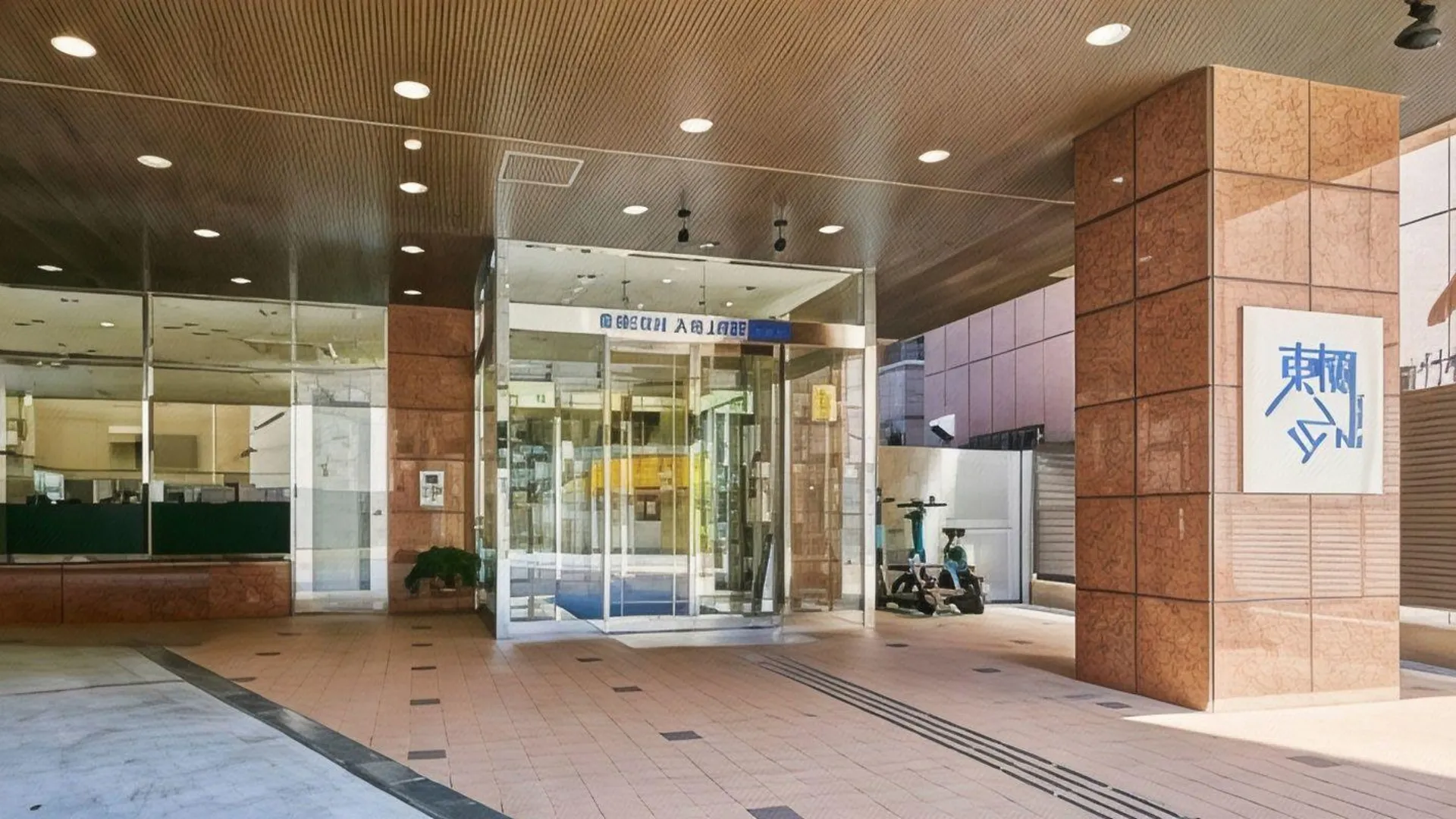 오사카 Toyoko Inn Osaka JR Noda Ekimae 호텔 로비