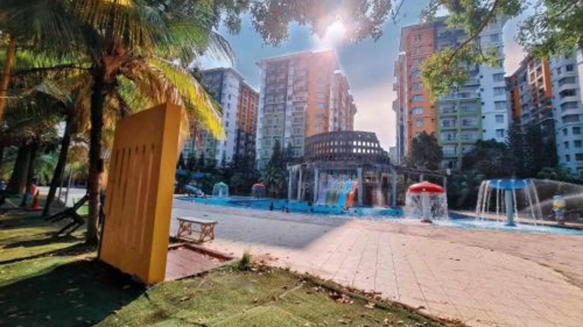 말라카 Wet Amusement Water Themepark Melaka Family Suite By YGM 4성급 게스트하우스 레스토랑