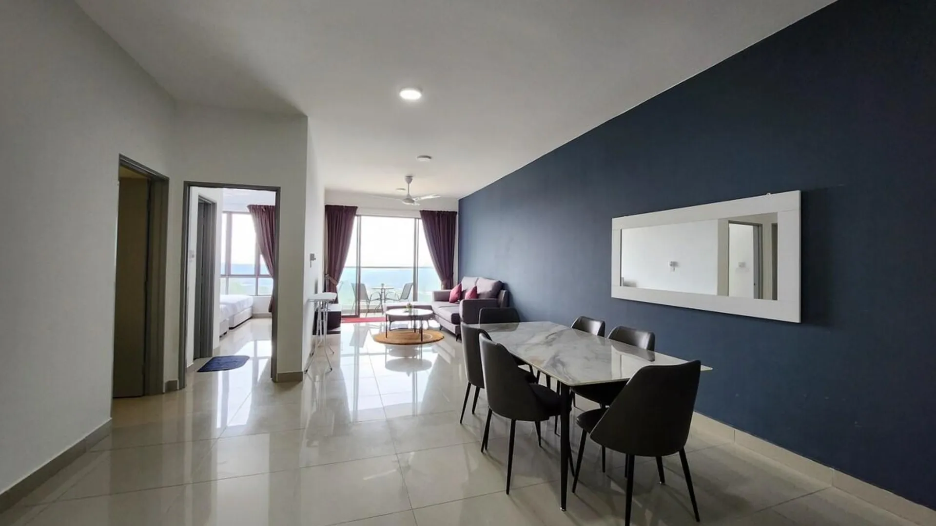 카메론 하일랜즈 브린창의 프라이빗 하우스 (100m², 침실 3개, 프라이빗 욕실 1개) 2성급 싱글룸 전망