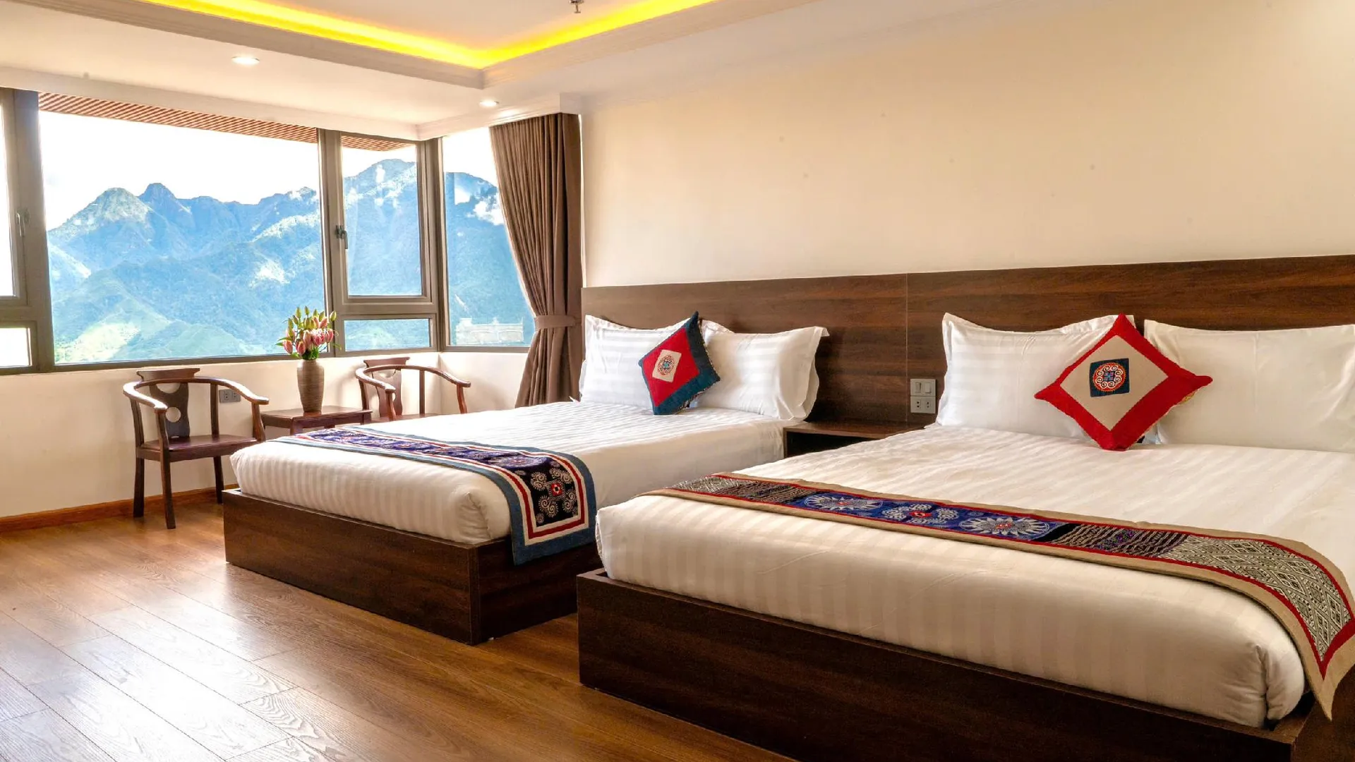 사파 안 투 호텔 2성급 호텔 객실