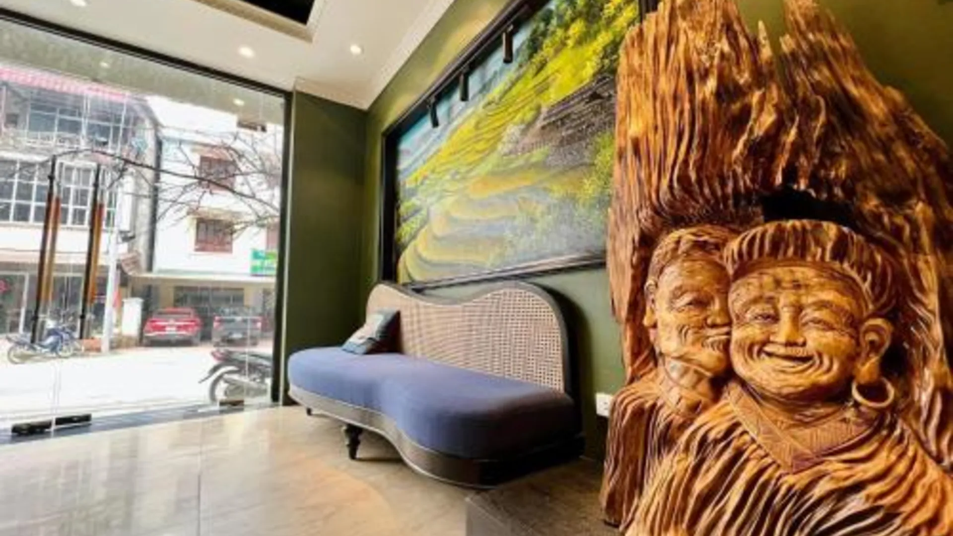 사파 Sapa Ban Mai Hotel 2성급 호텔 외관