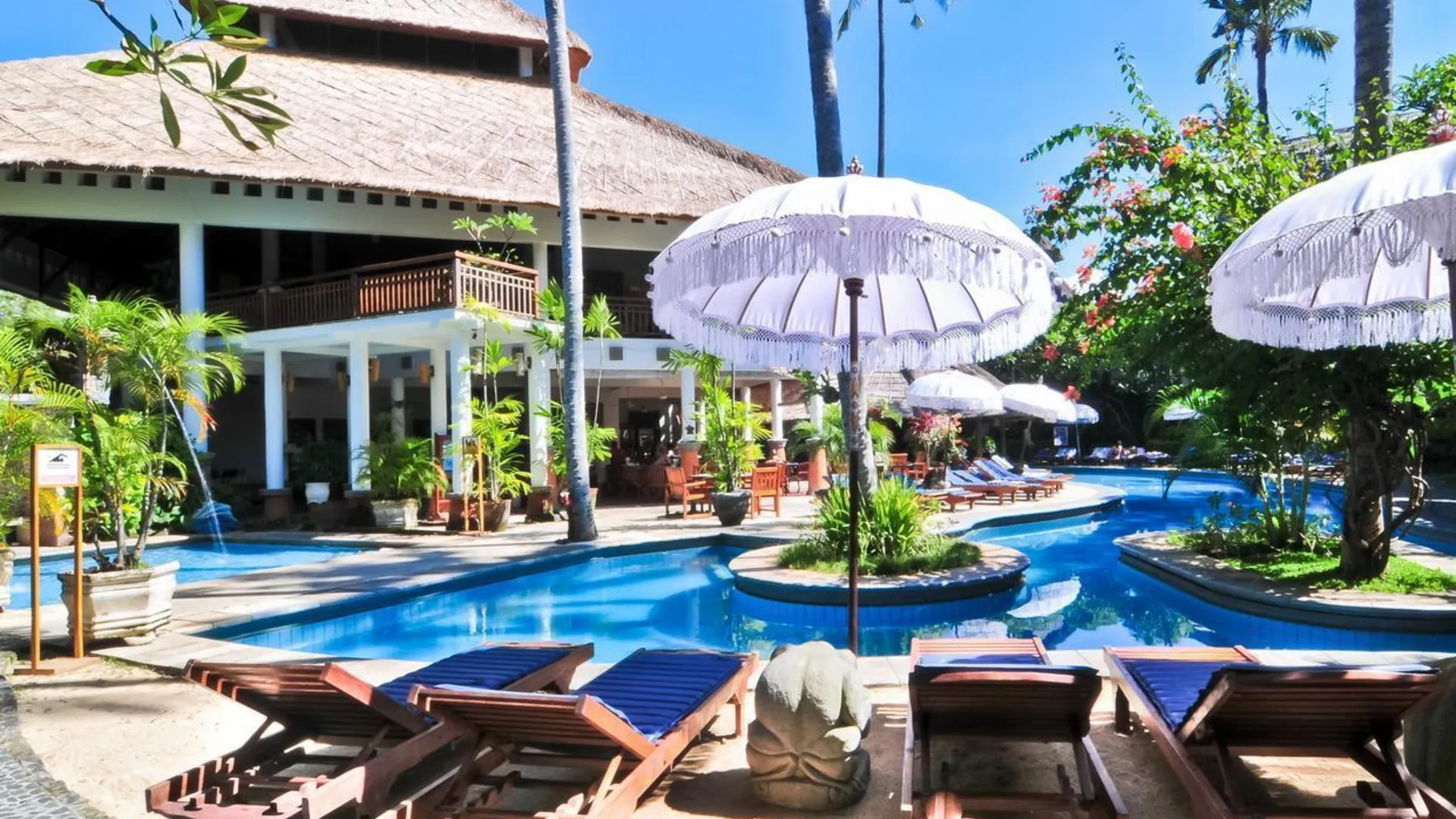 발리 사티바 사누르 코티지 호텔 3성급 호텔 객실