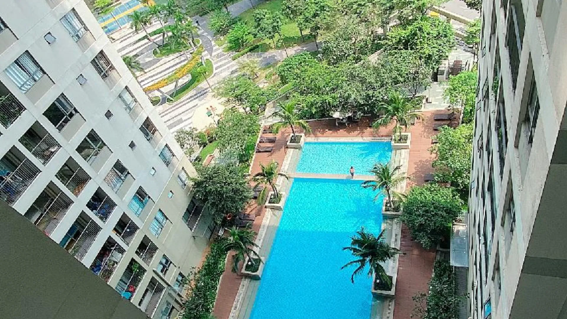 호치민 빈탄의 아파트먼트 (50m², 침실 1개, 프라이빗 욕실 1개) 4성급 싱글룸 수영장