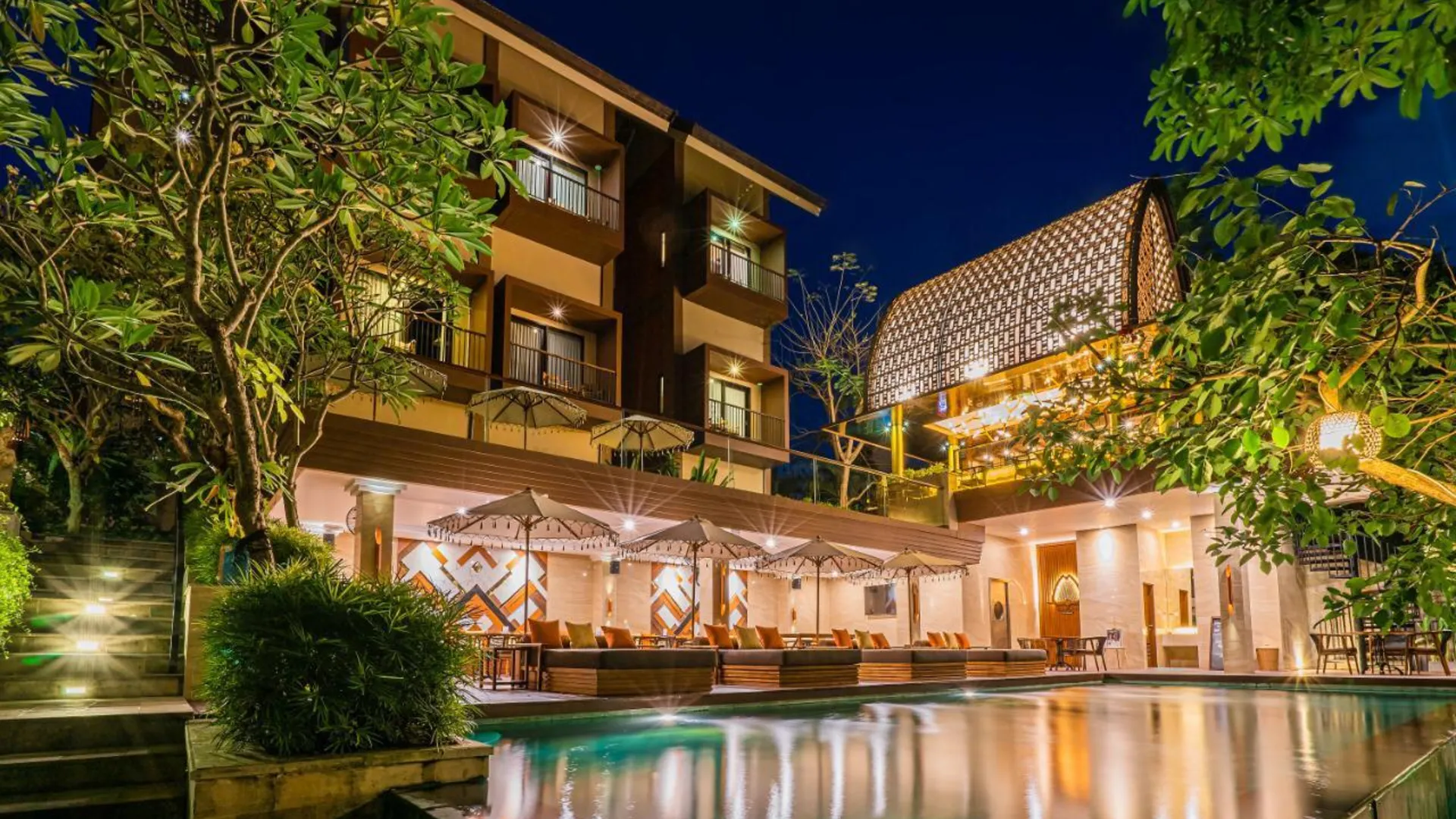 발리 판다와 올 스위트 호텔 4성급 호텔 객실